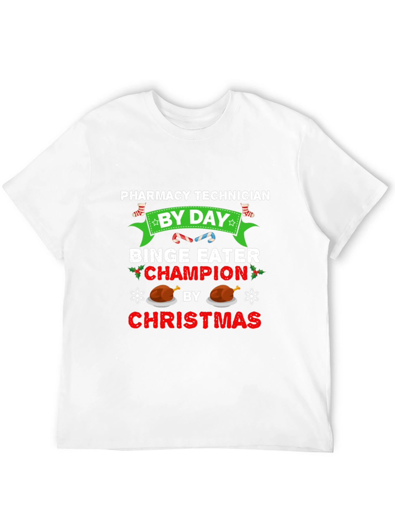Pharmacy Technician Christmas T-Shirt