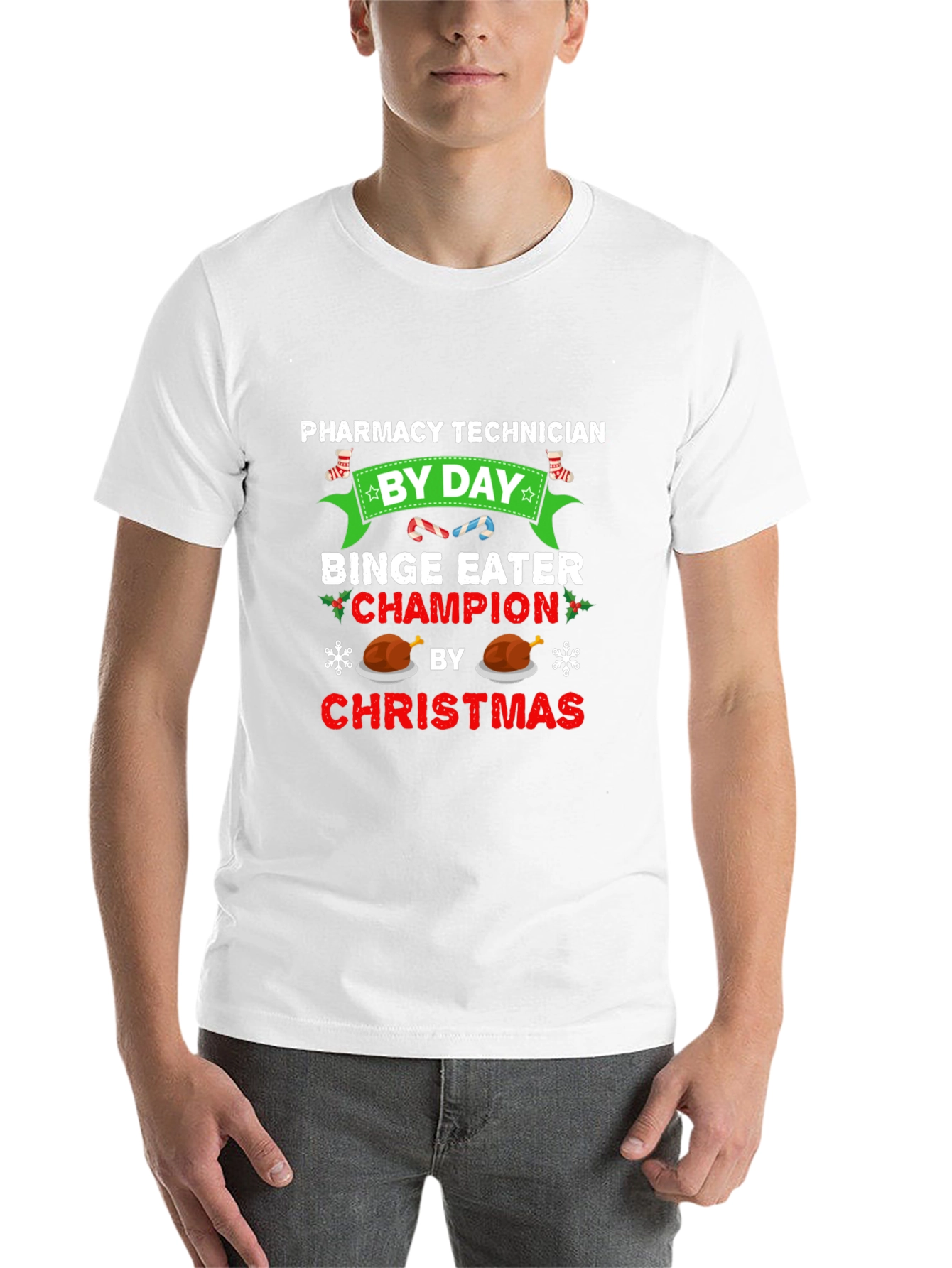Pharmacy Technician Christmas T-Shirt