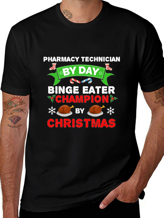 Pharmacy Technician Christmas T-Shirt
