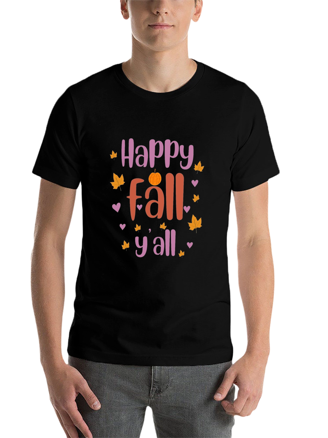 Happy Fall Yall T-Shirt - Autumn Season