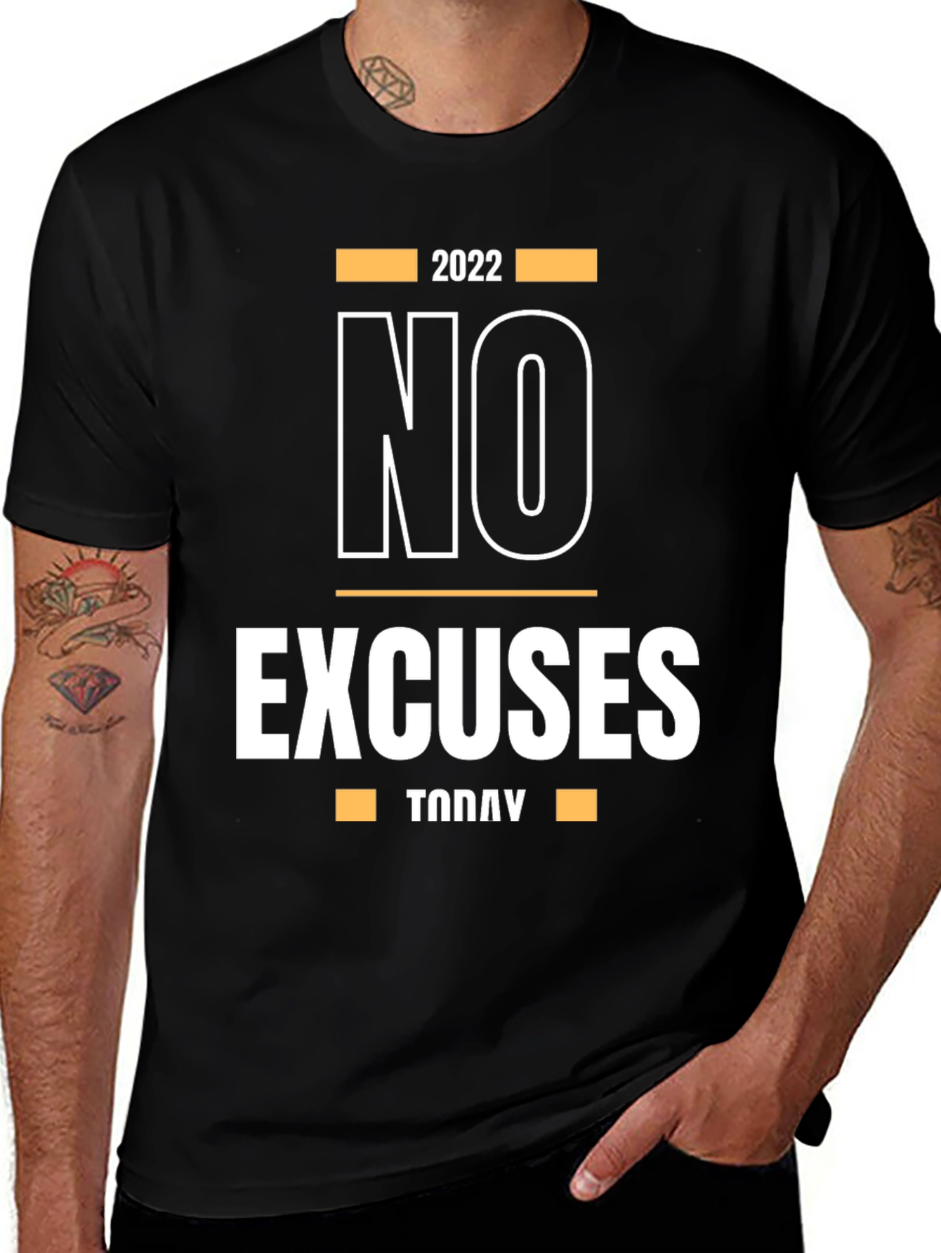 No Excuses Today Graphic T-Shirt