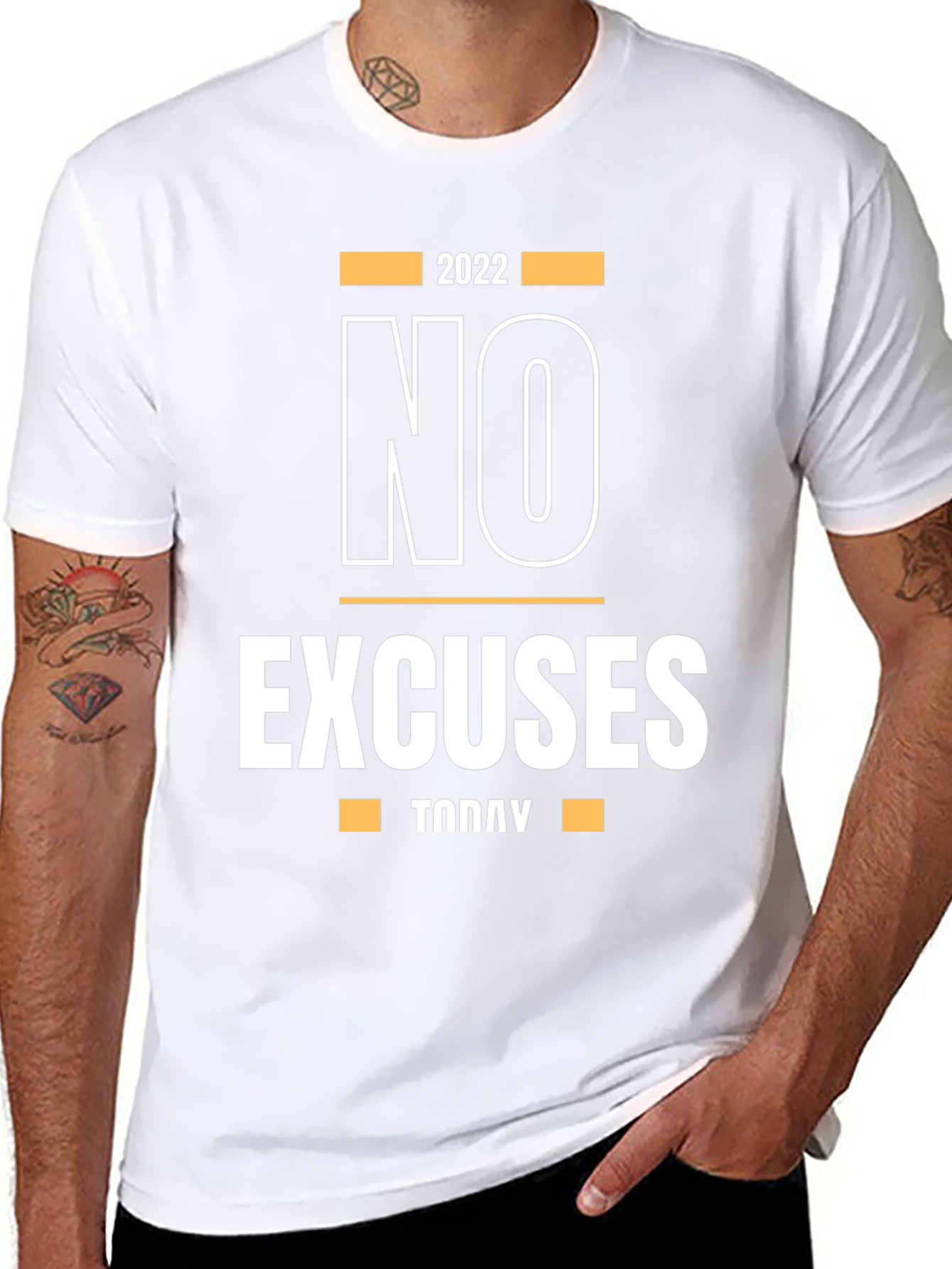 No Excuses Today Graphic T-Shirt