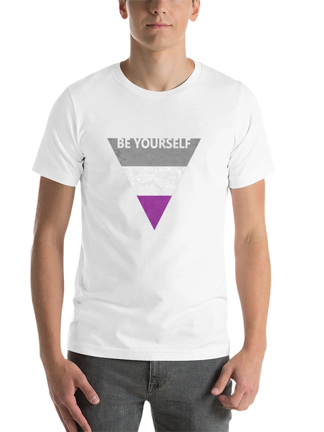 Be Yourself Asexual Pride T-Shirt