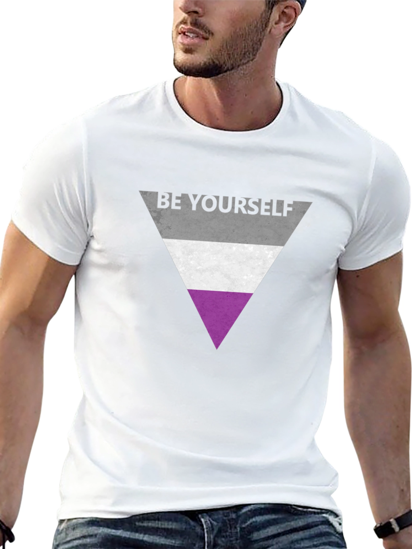 Be Yourself Asexual Pride T-Shirt
