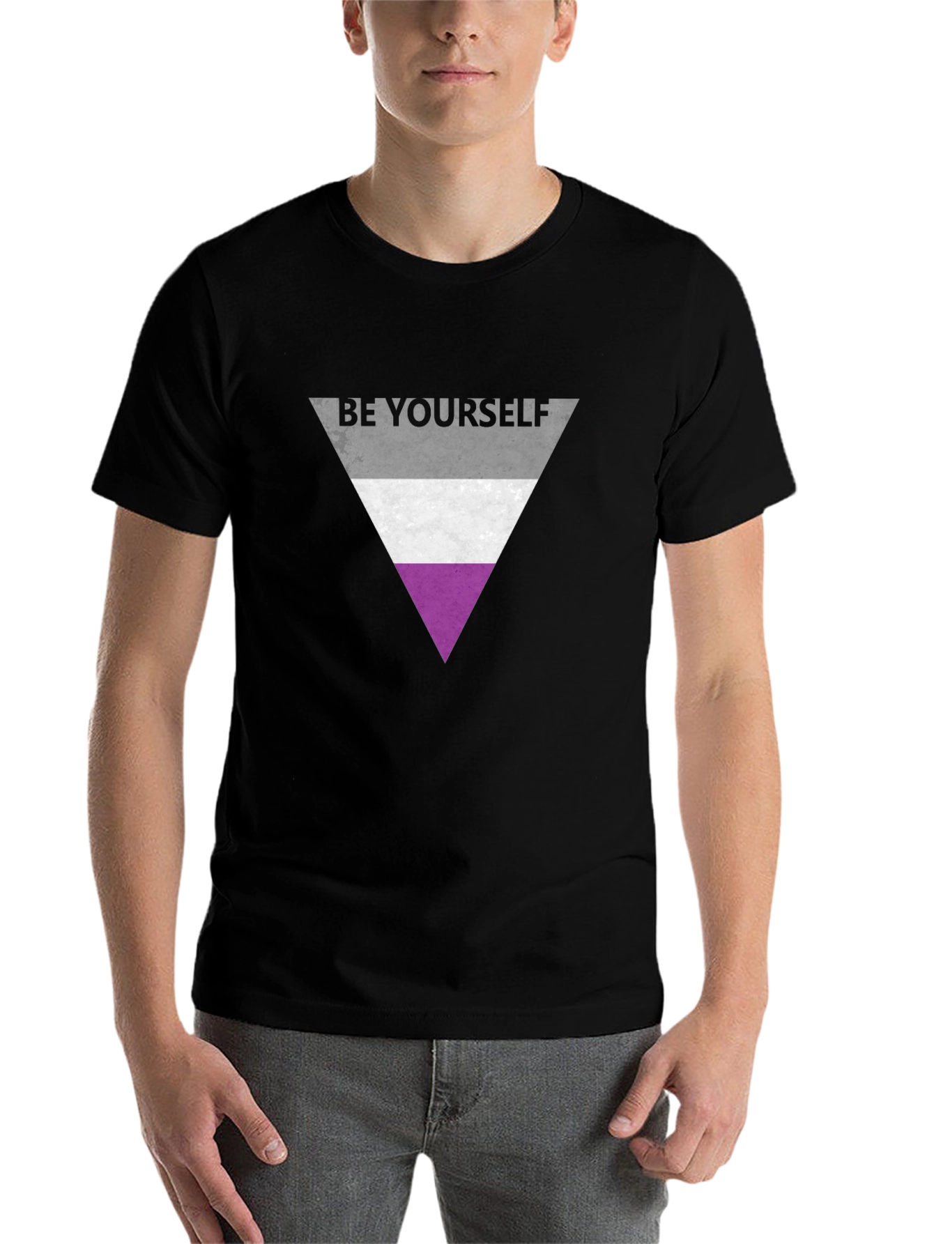 Be Yourself Asexual Pride T-Shirt