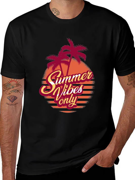 Summer Vibes Only Graphic T-Shirt - Casual Style
