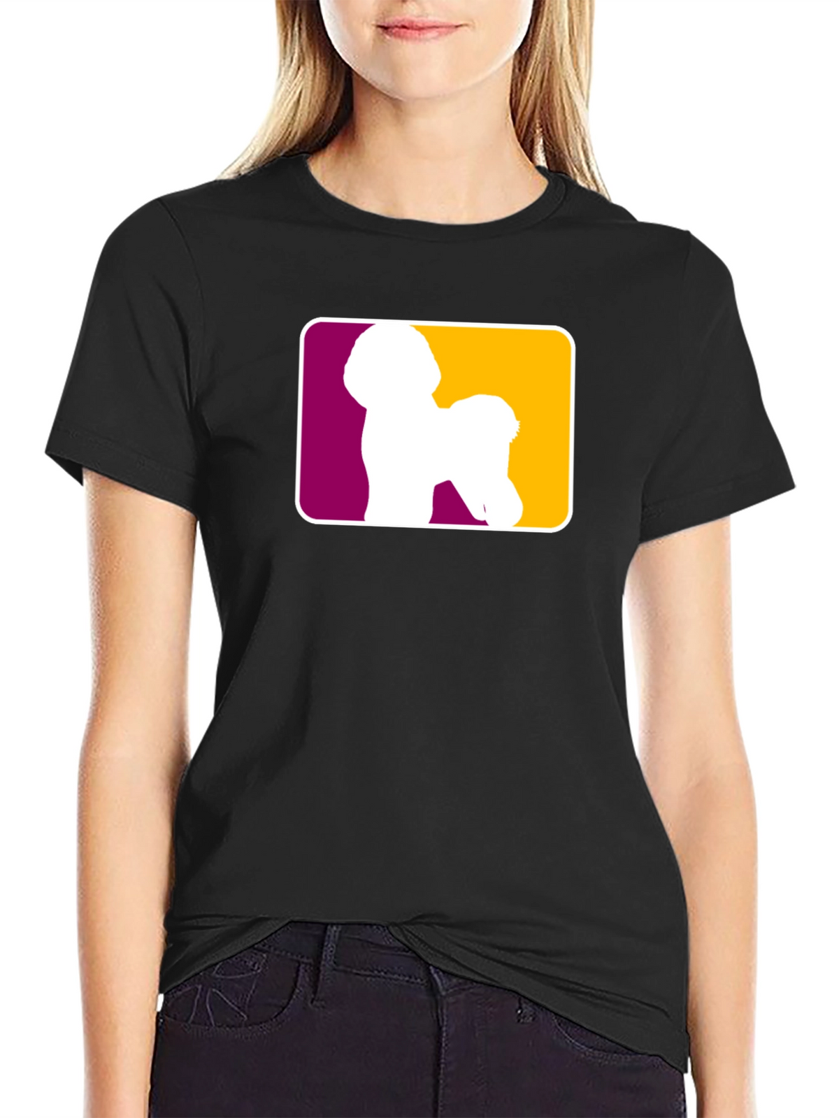 Dog Breed Silhouette Tee - Stylish Comfortable