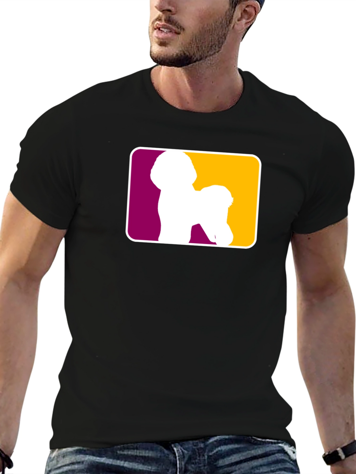 Dog Breed Silhouette Tee - Stylish Comfortable