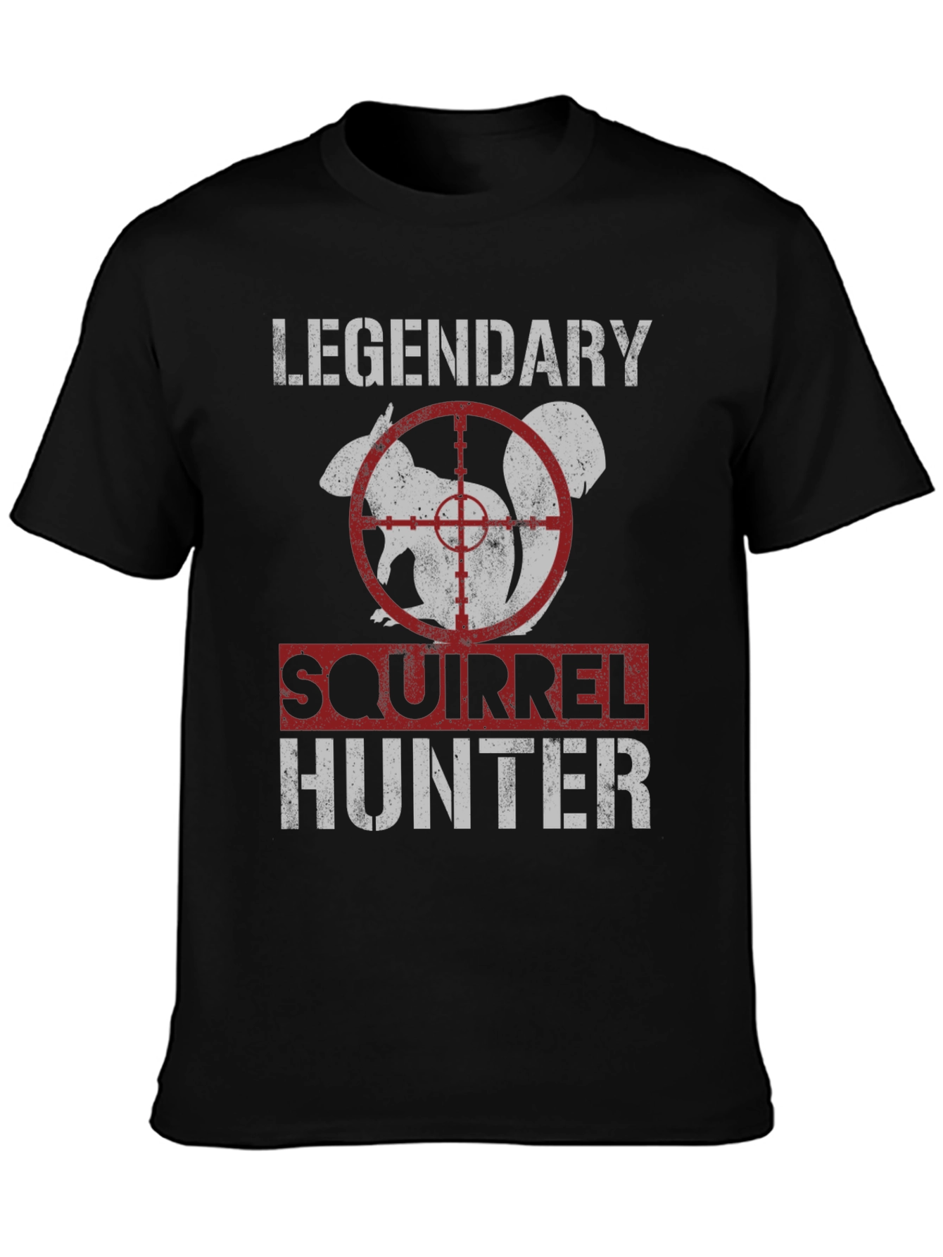 Legendary Squirrel Hunter T-Shirt - Funny Hunting Tee