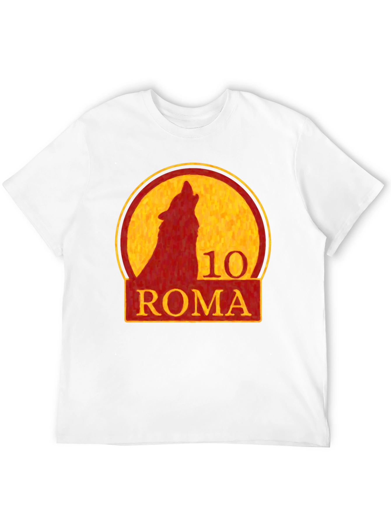Roma 10 Wolf T-Shirt - Stylish Graphic Tee