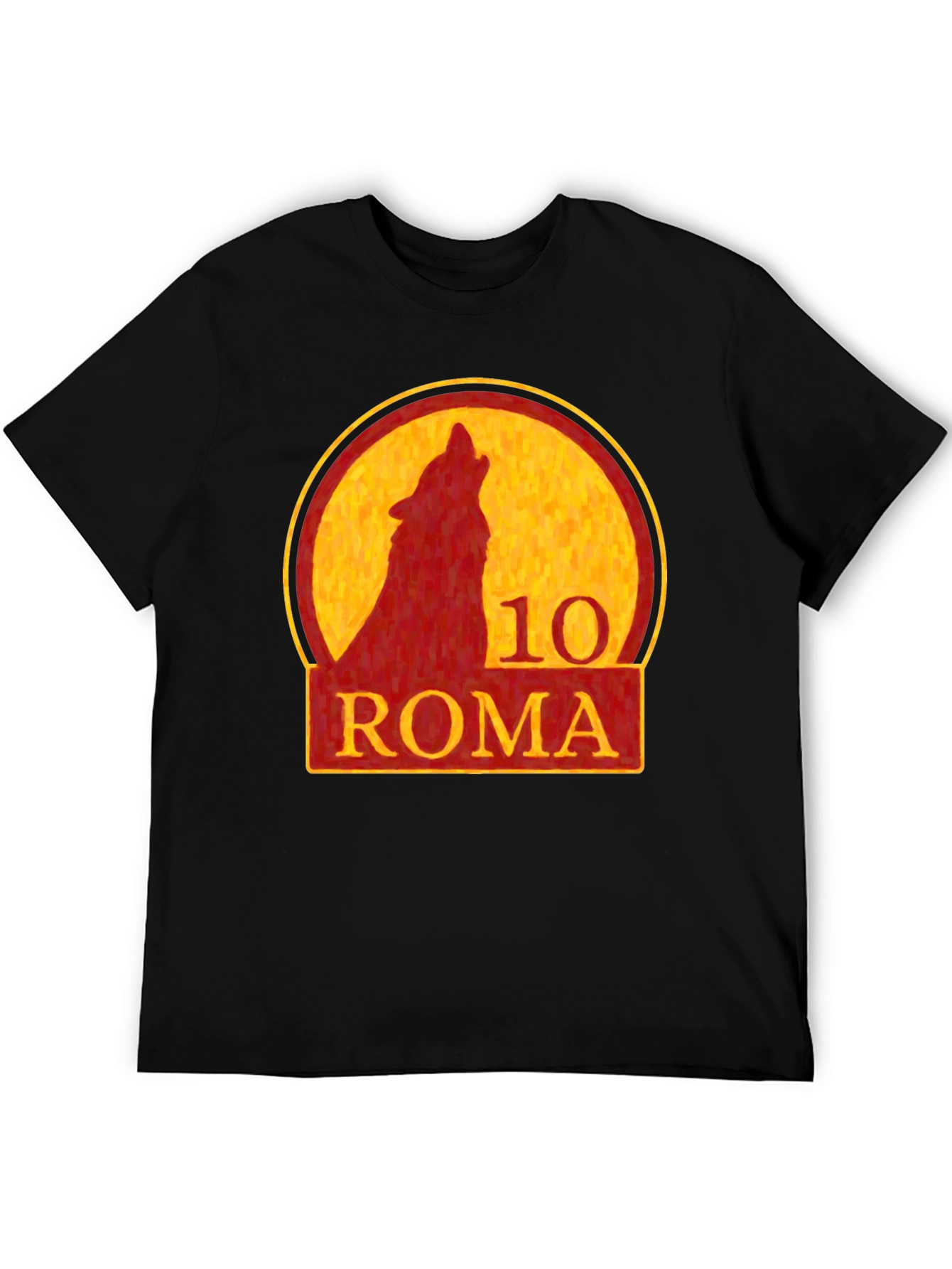 Roma 10 Wolf T-Shirt - Stylish Graphic Tee