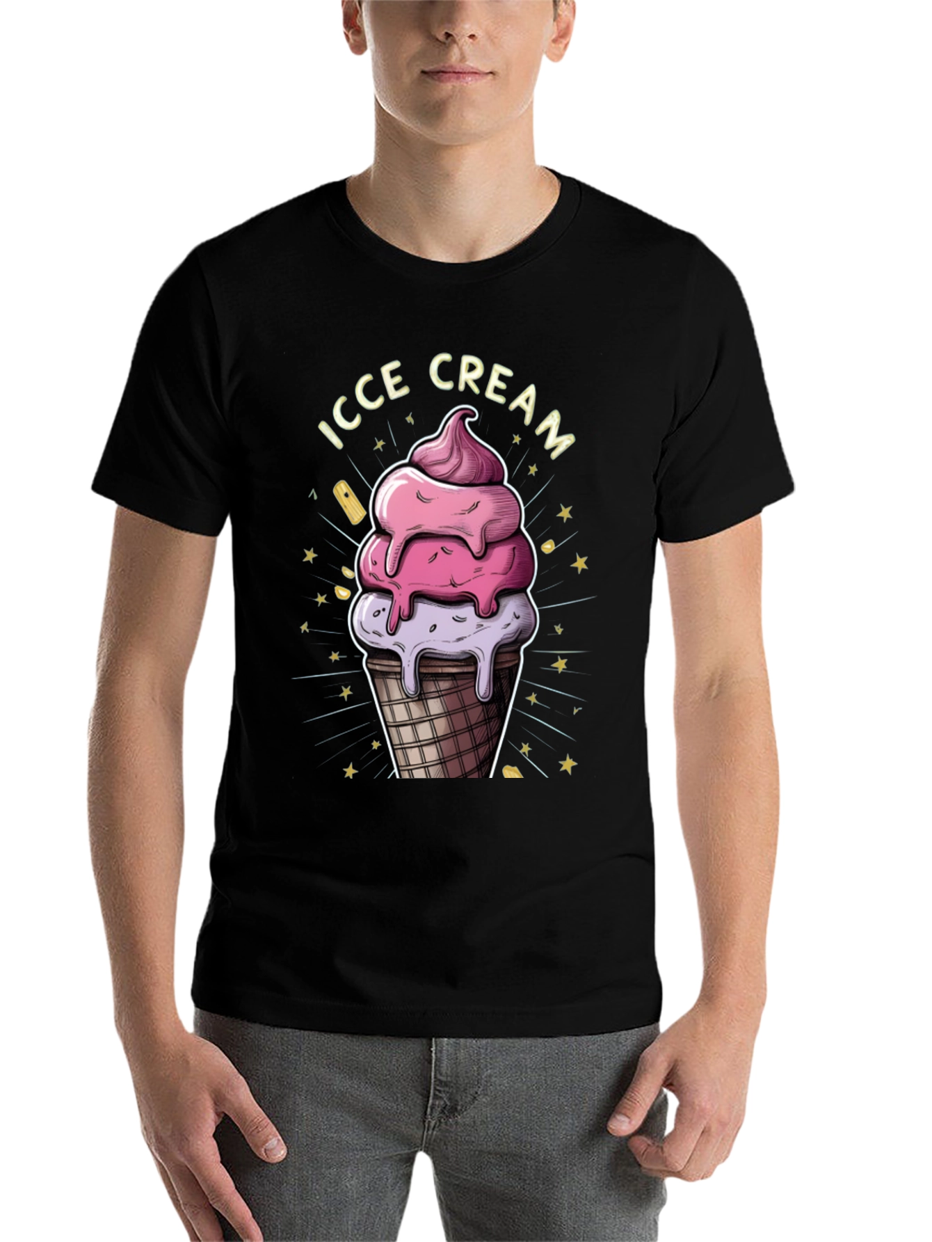 IccE Cream T-Shirt - Fun Graphic Tee