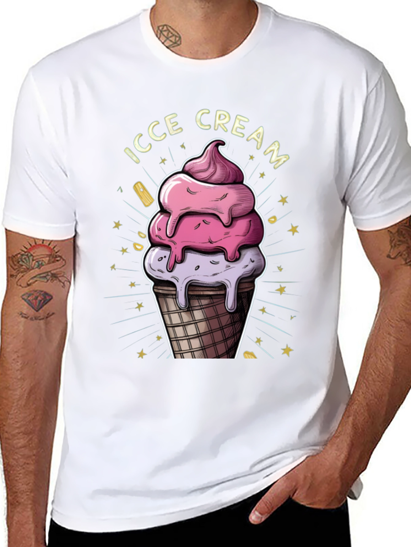 IccE Cream T-Shirt - Fun Graphic Tee