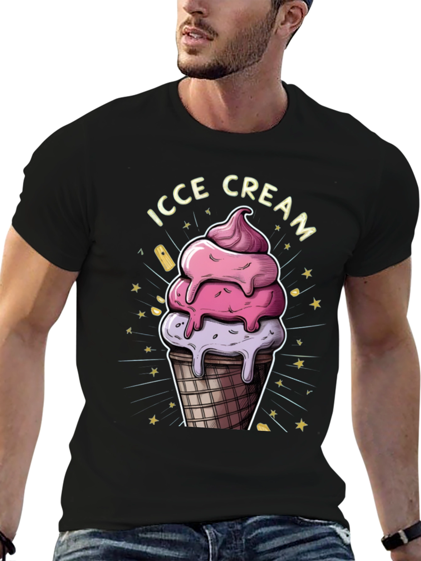 IccE Cream T-Shirt - Fun Graphic Tee