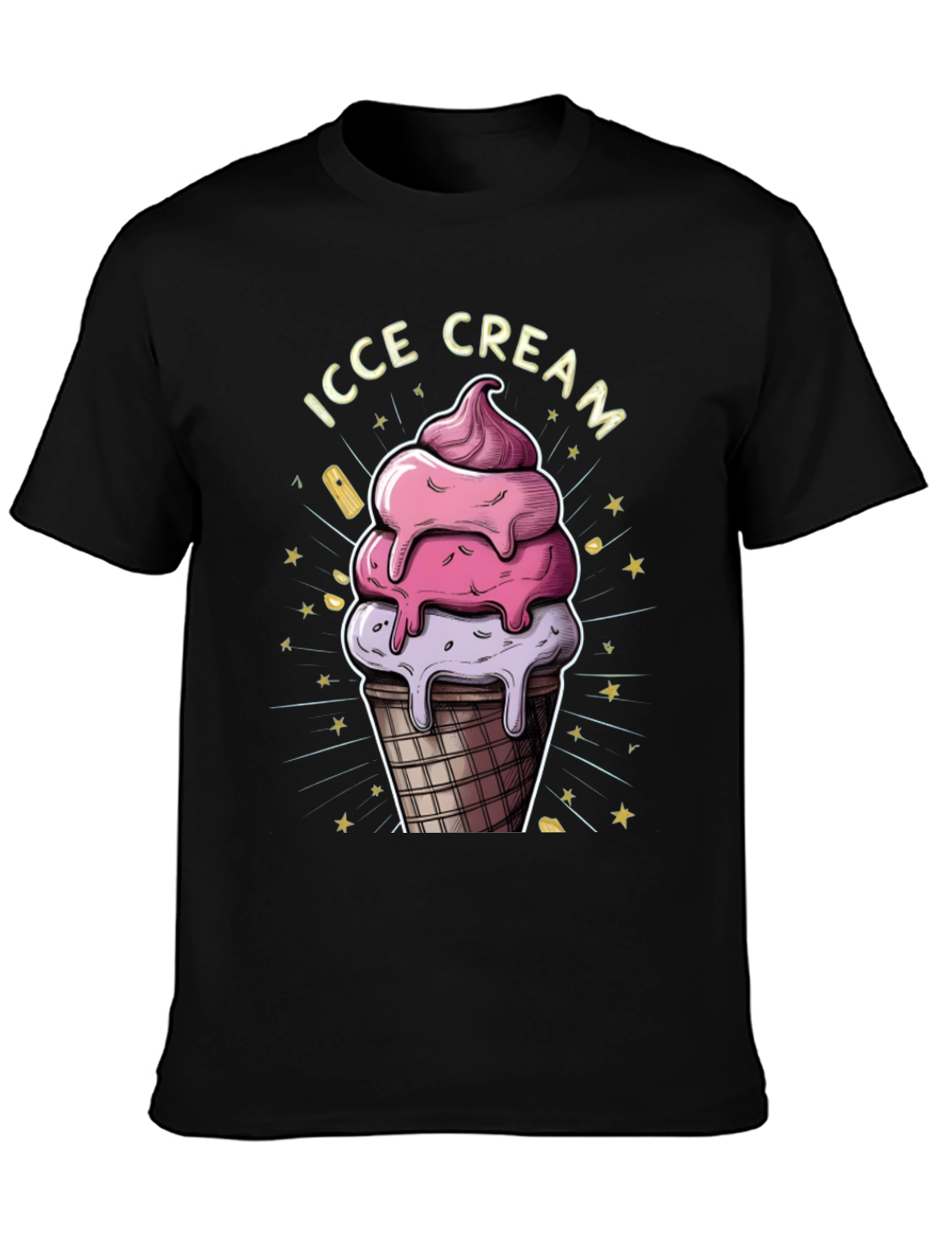 IccE Cream T-Shirt - Fun Graphic Tee