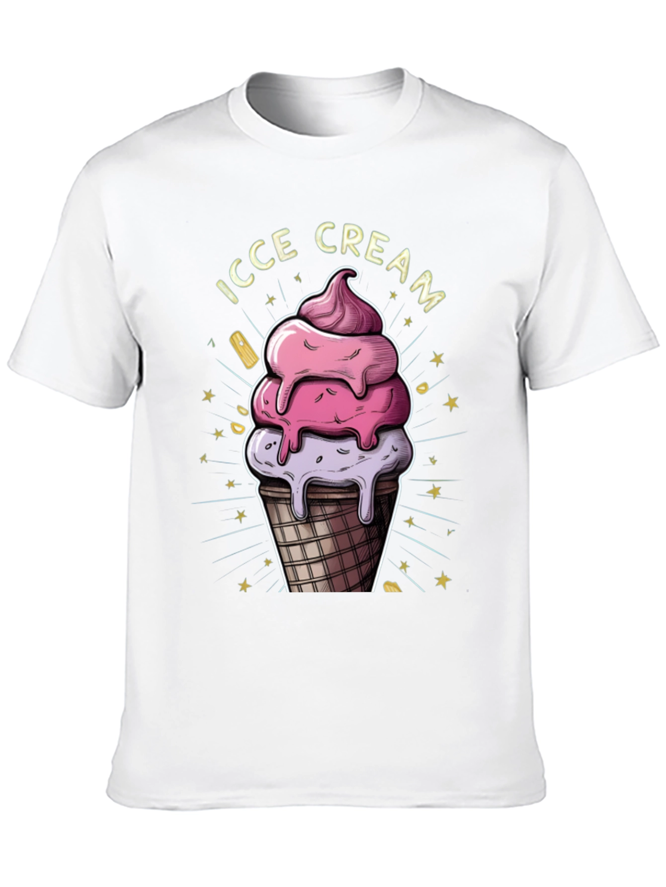 IccE Cream T-Shirt - Fun Graphic Tee