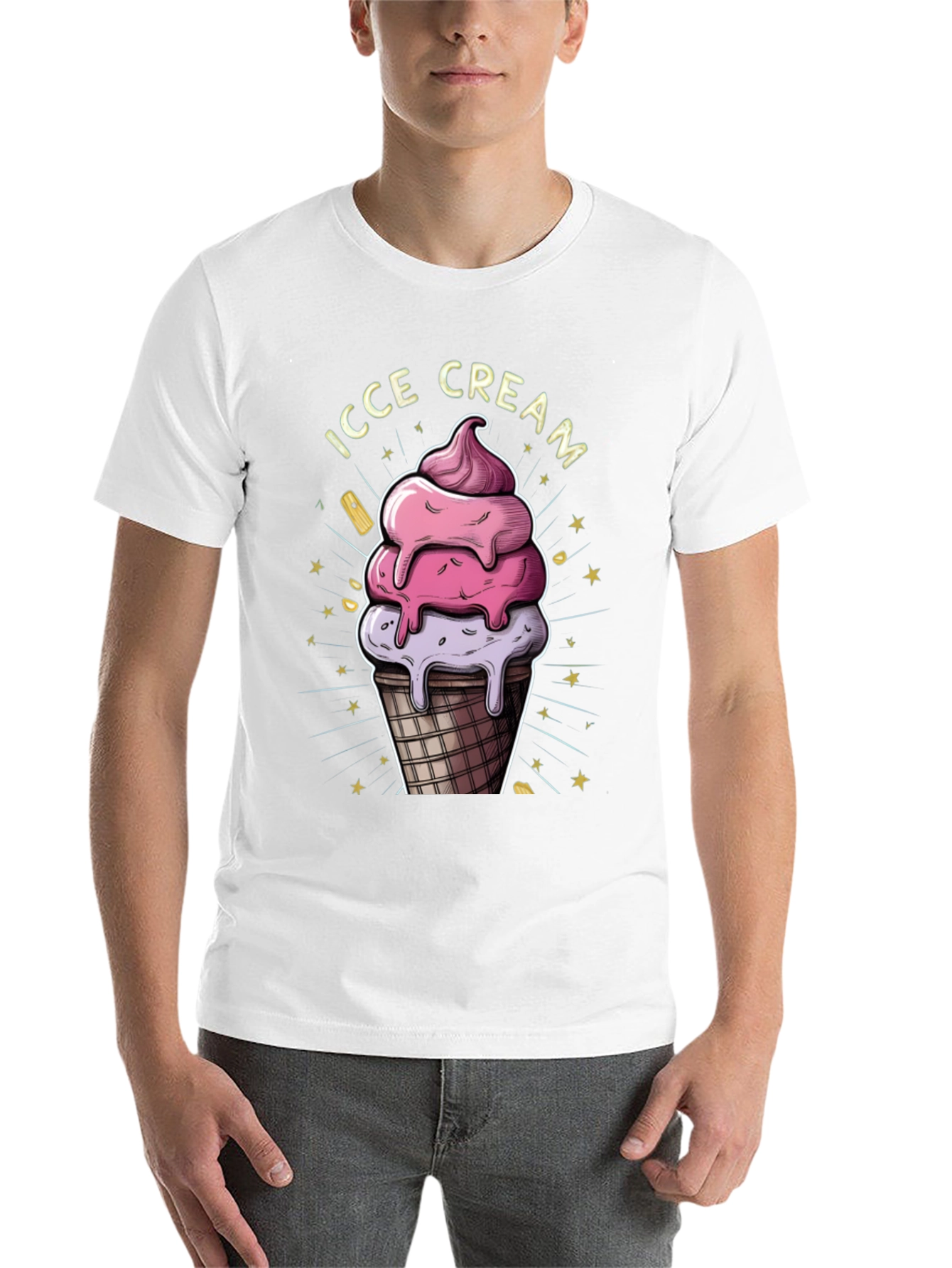 IccE Cream T-Shirt - Fun Graphic Tee