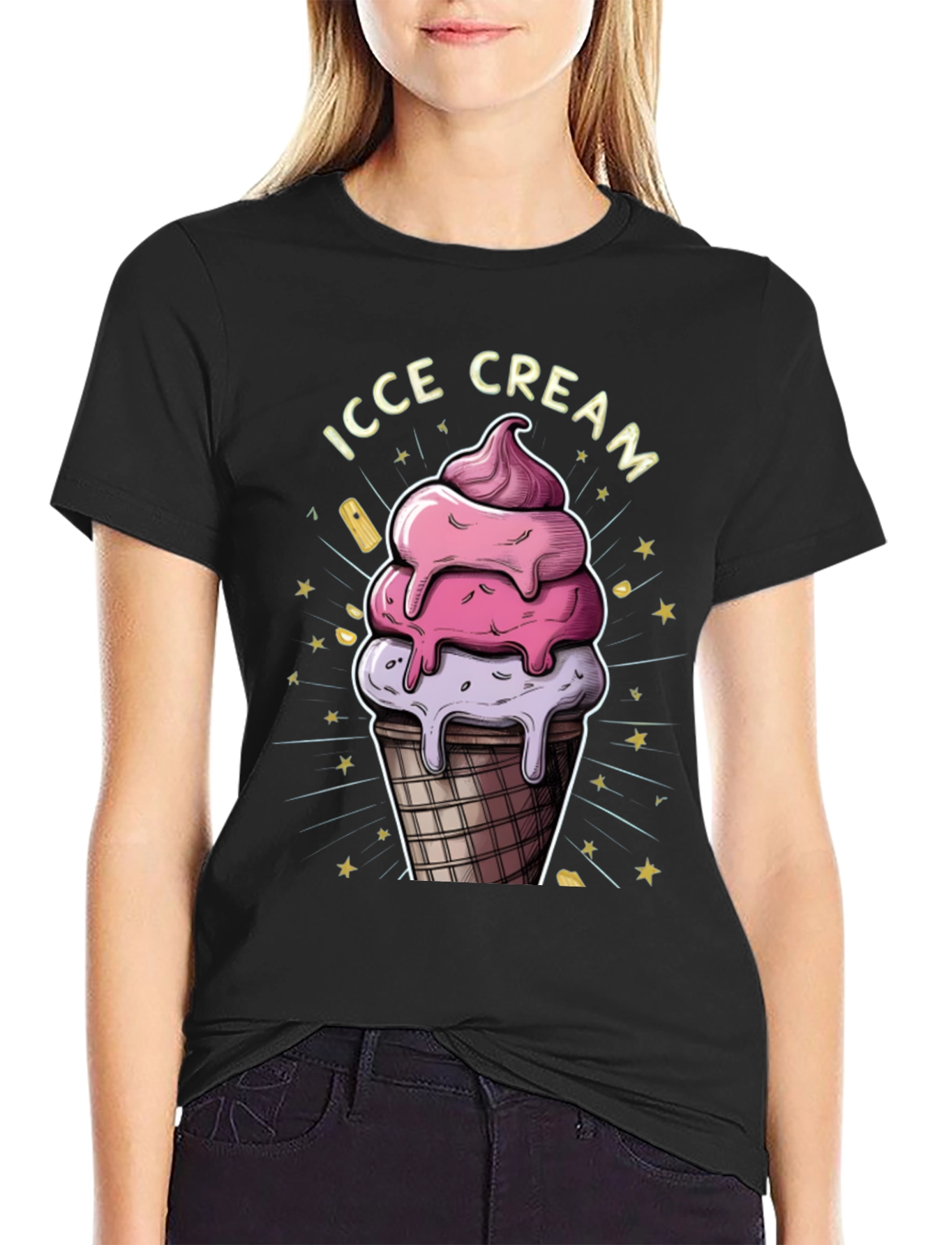 IccE Cream T-Shirt - Fun Graphic Tee