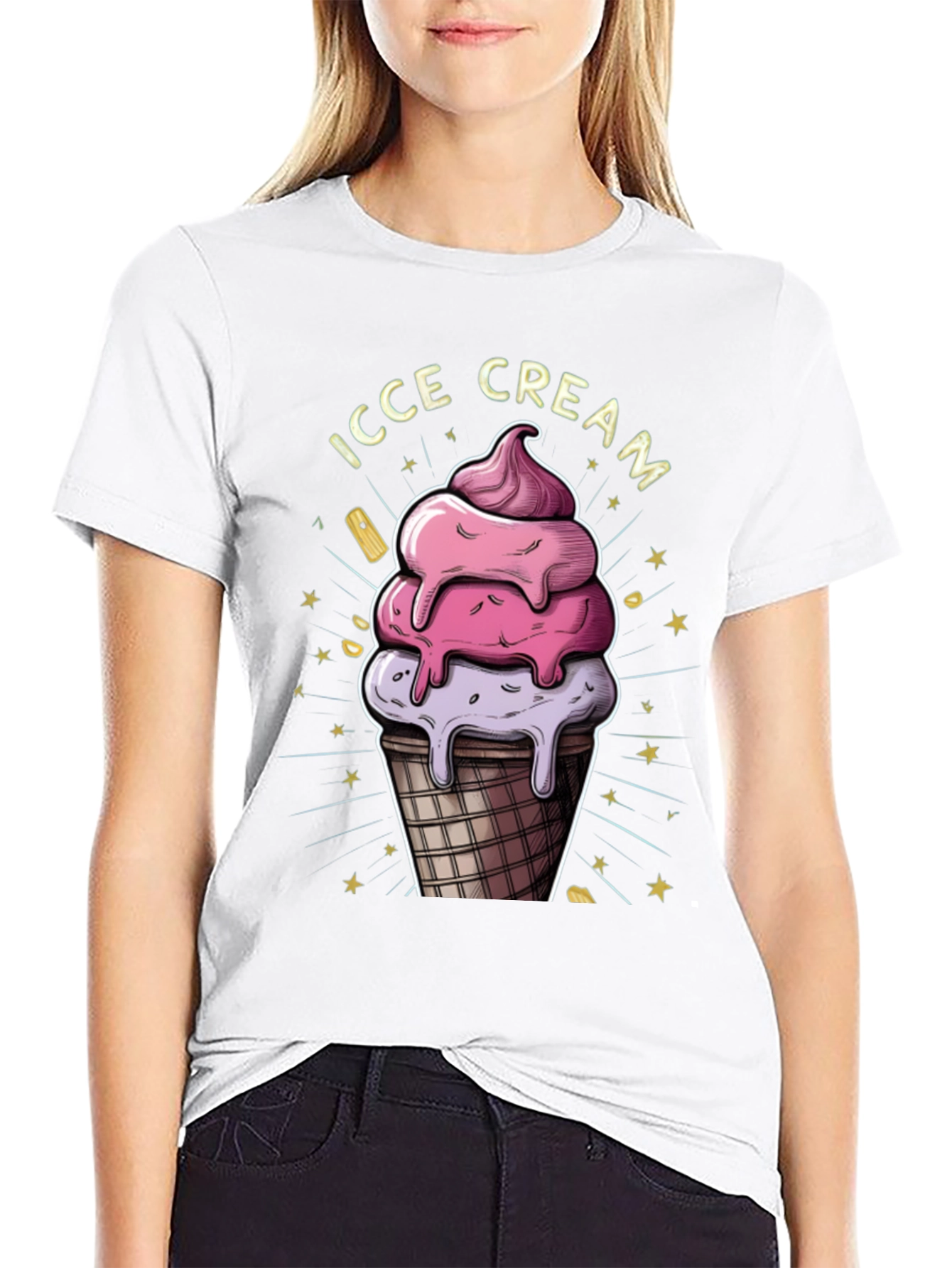 IccE Cream T-Shirt - Fun Graphic Tee