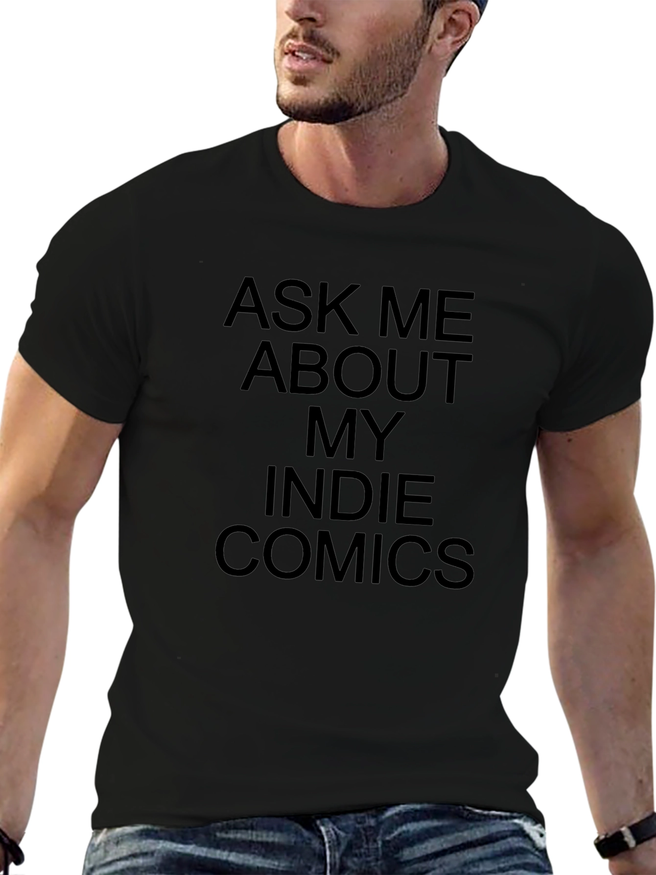 Ask Me About My Indie Comics T-Shirt