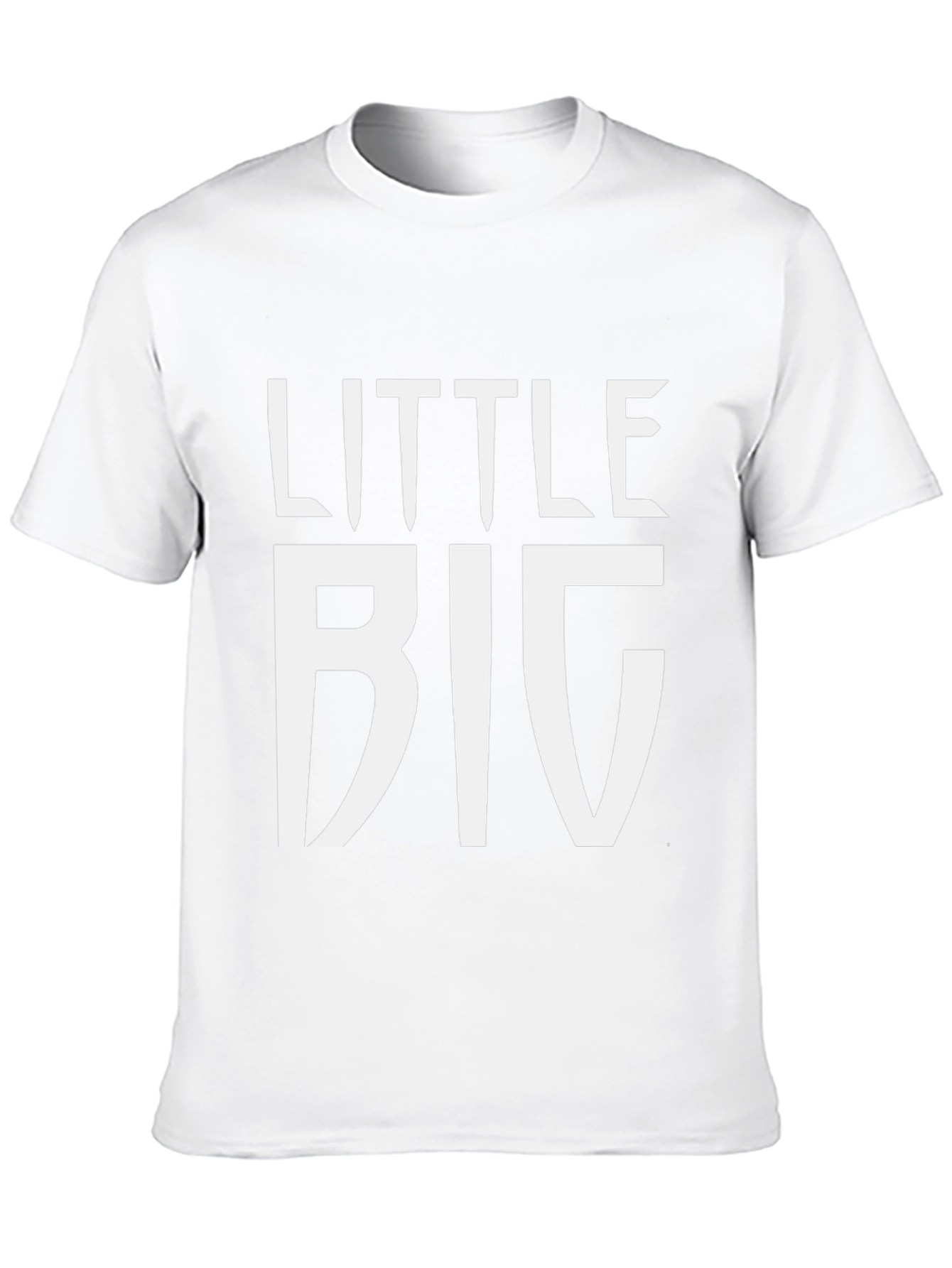 Little Big Graphic Tee - Unisex Black T-Shirt