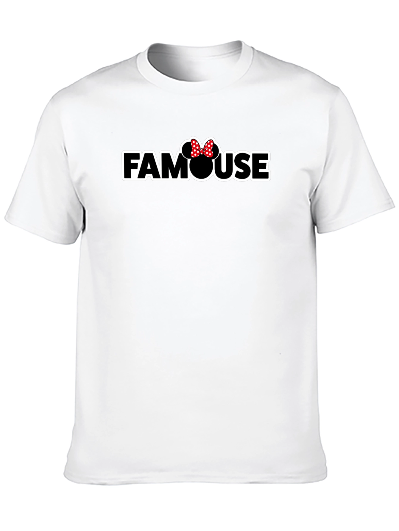 Famouse Mickey Mouse Inspired Black T-Shirt