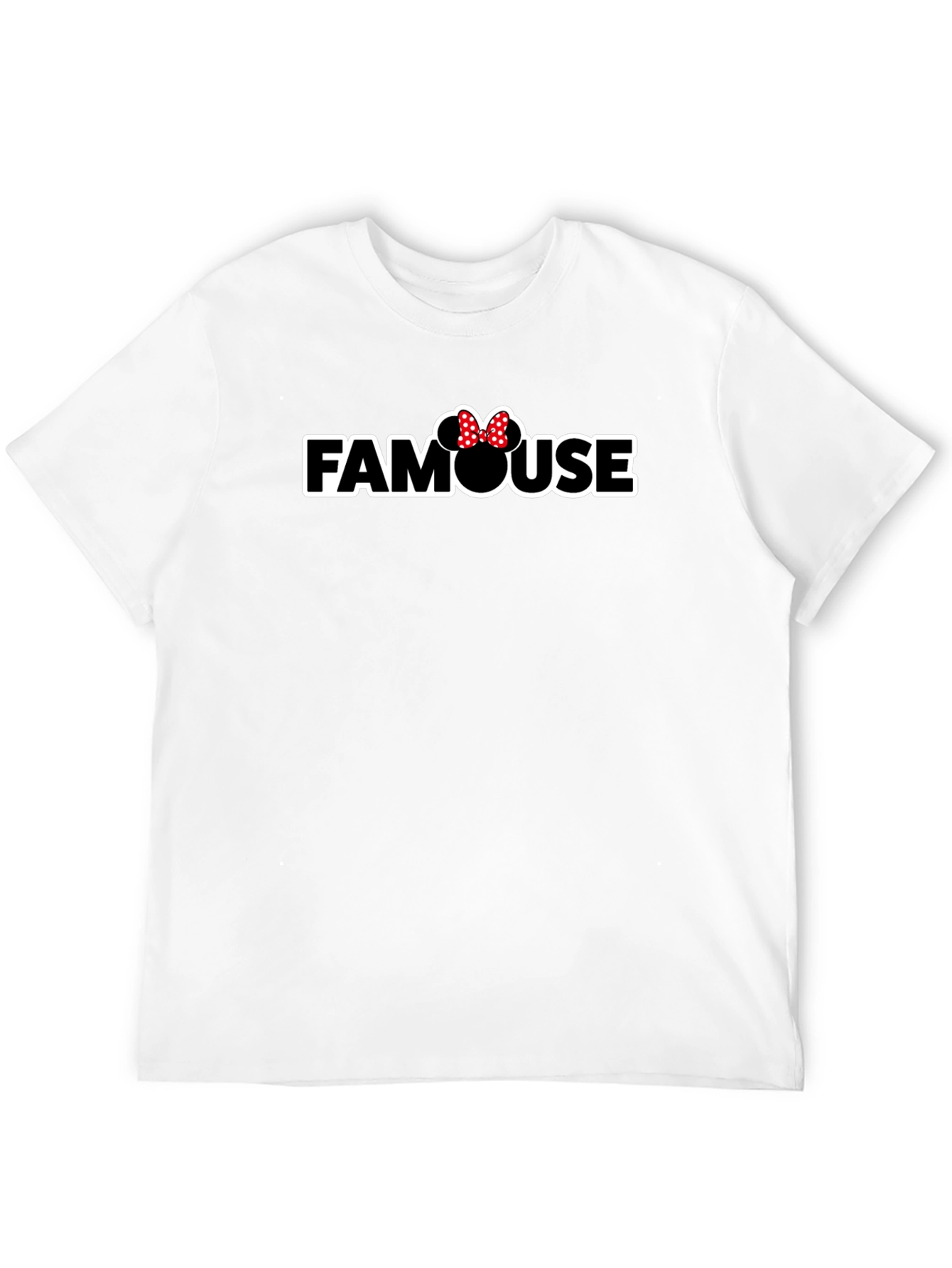 Famouse Mickey Mouse Inspired Black T-Shirt