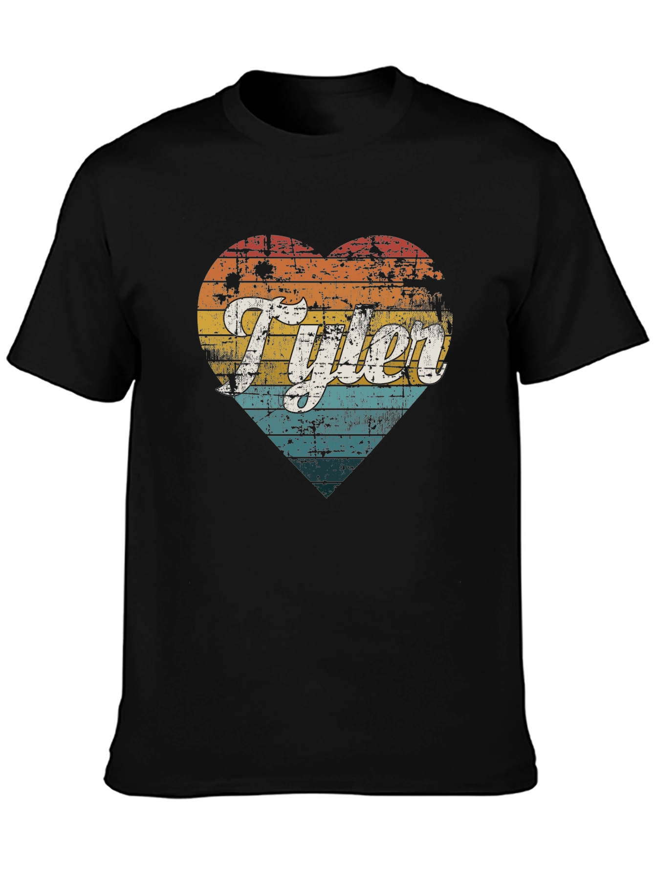 Retro Tyler Heart Graphic Tee