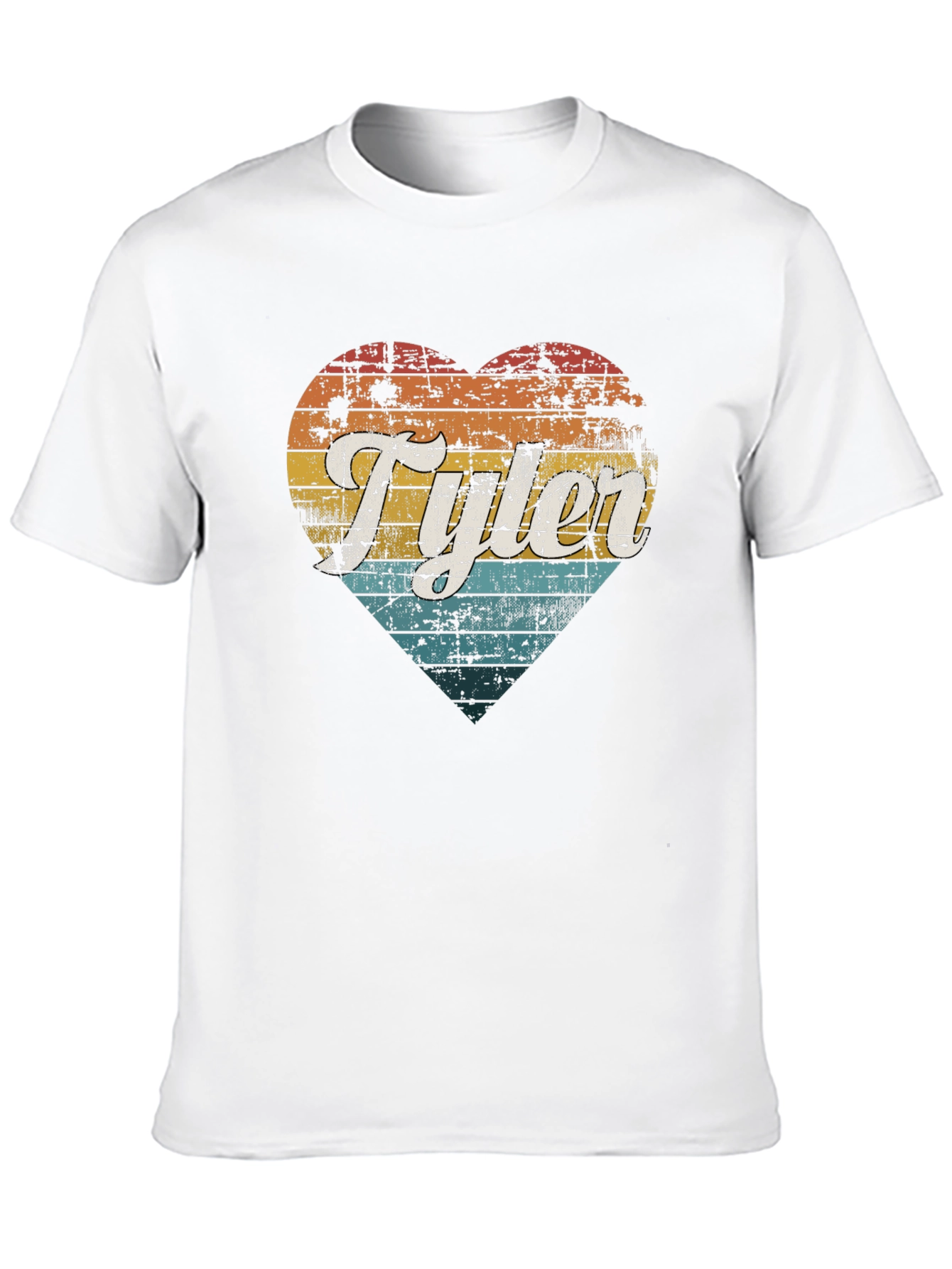 Retro Tyler Heart Graphic Tee