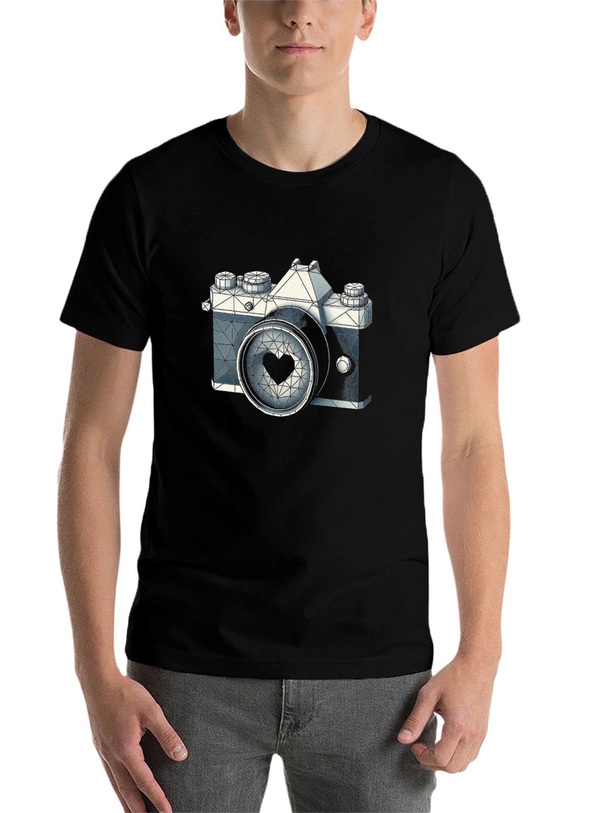 Retro Camera Graphic Tee - Photography Lover