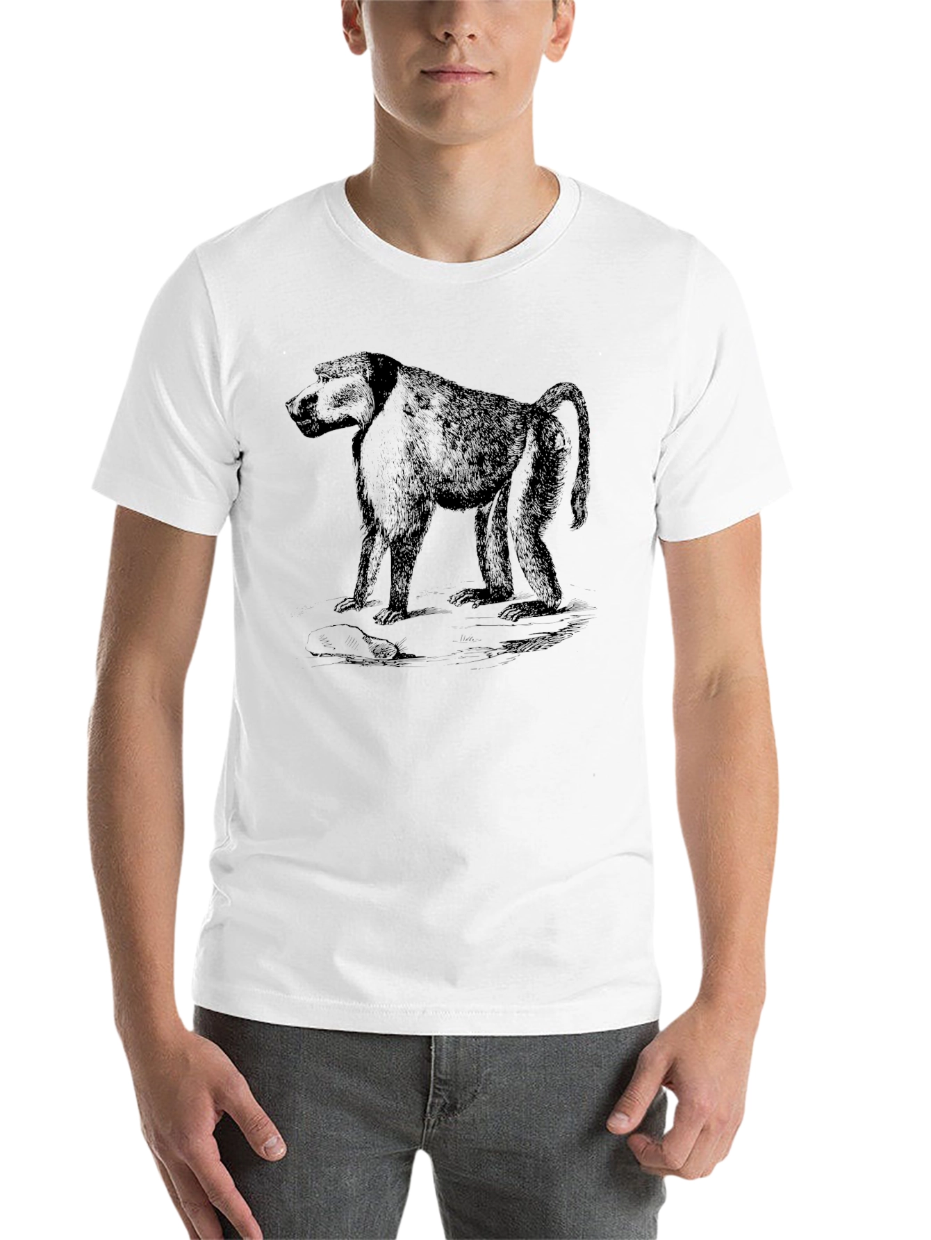 Black Baboon Graphic Tee