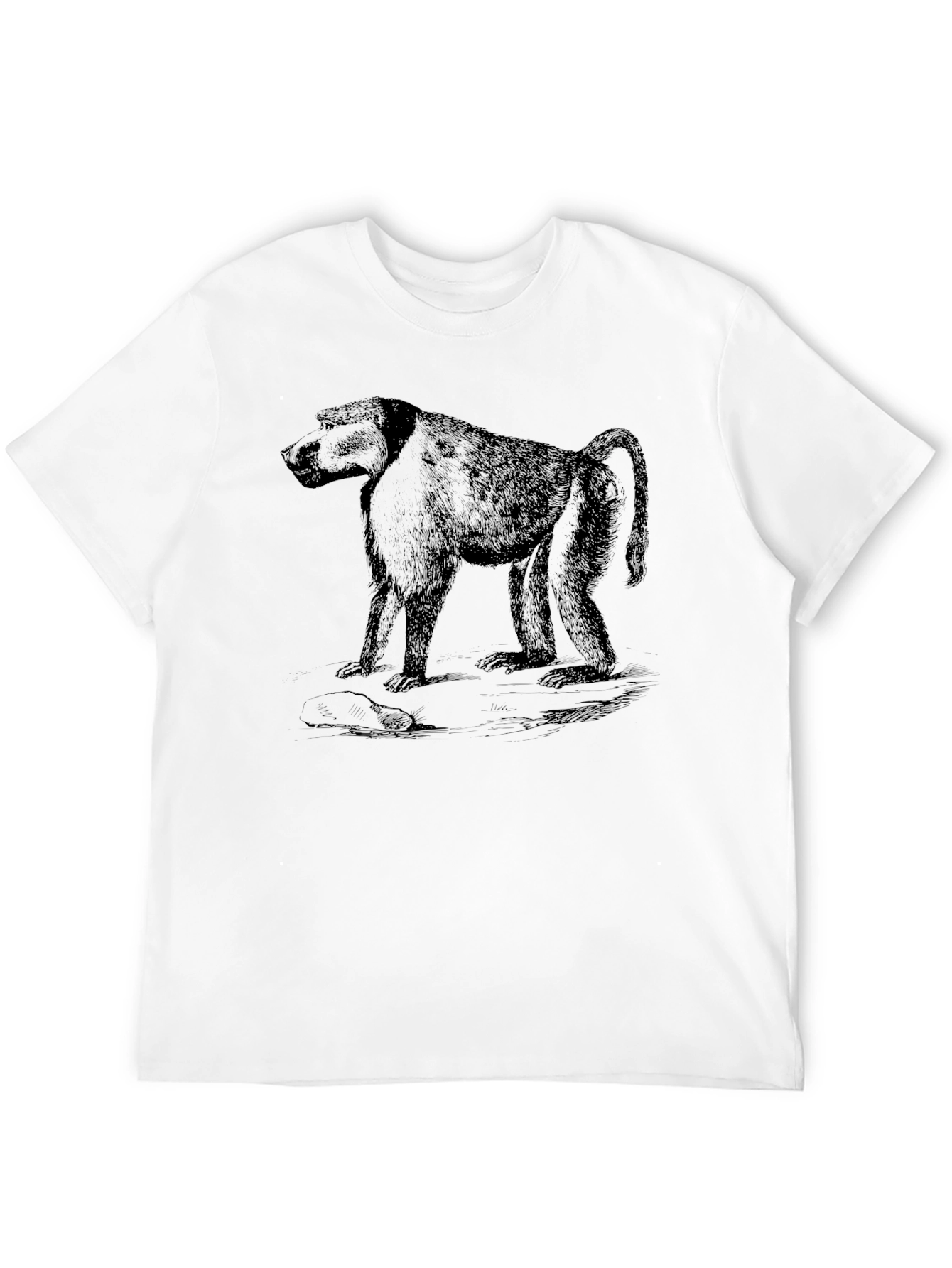 Black Baboon Graphic Tee