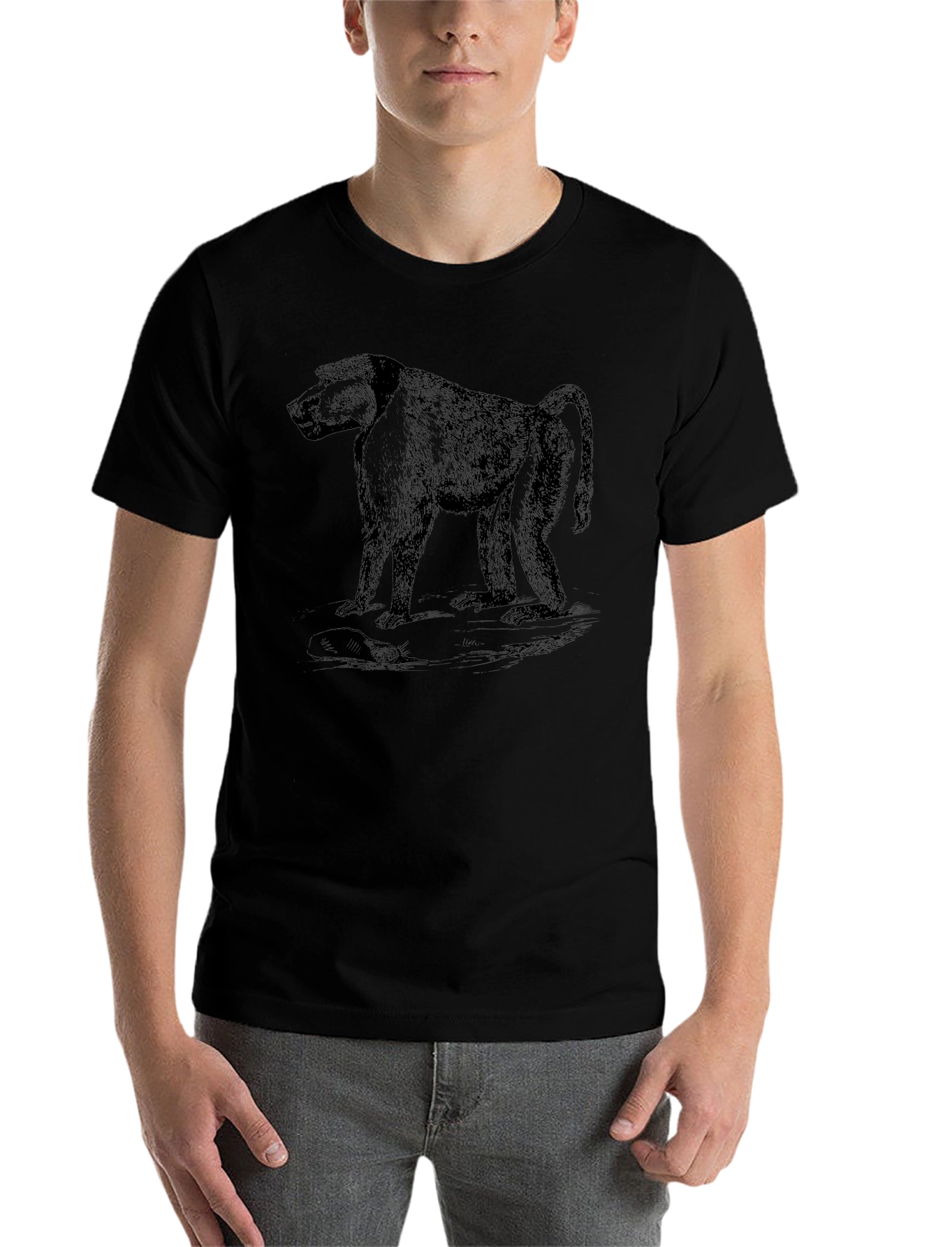 Black Baboon Graphic Tee