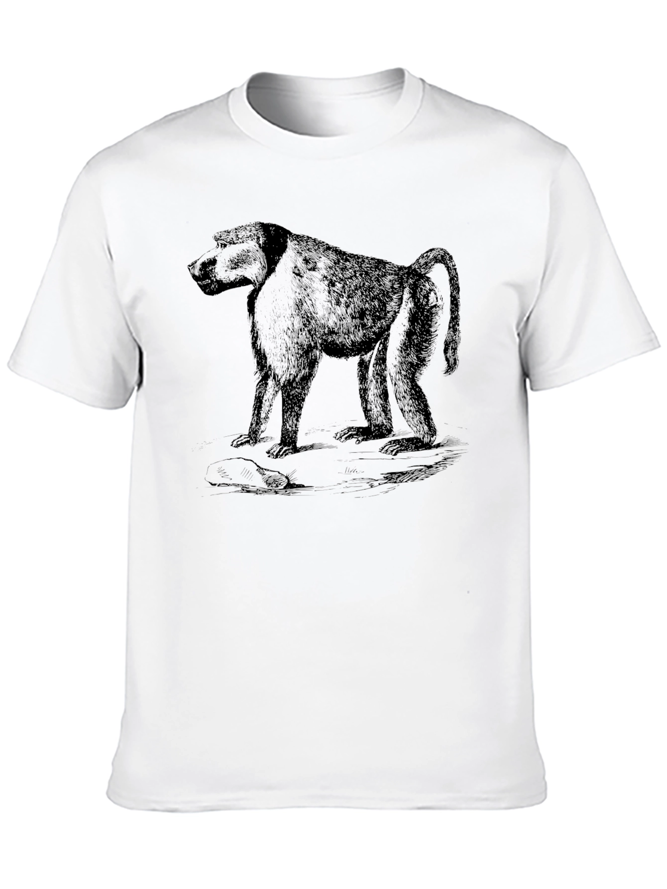 Black Baboon Graphic Tee