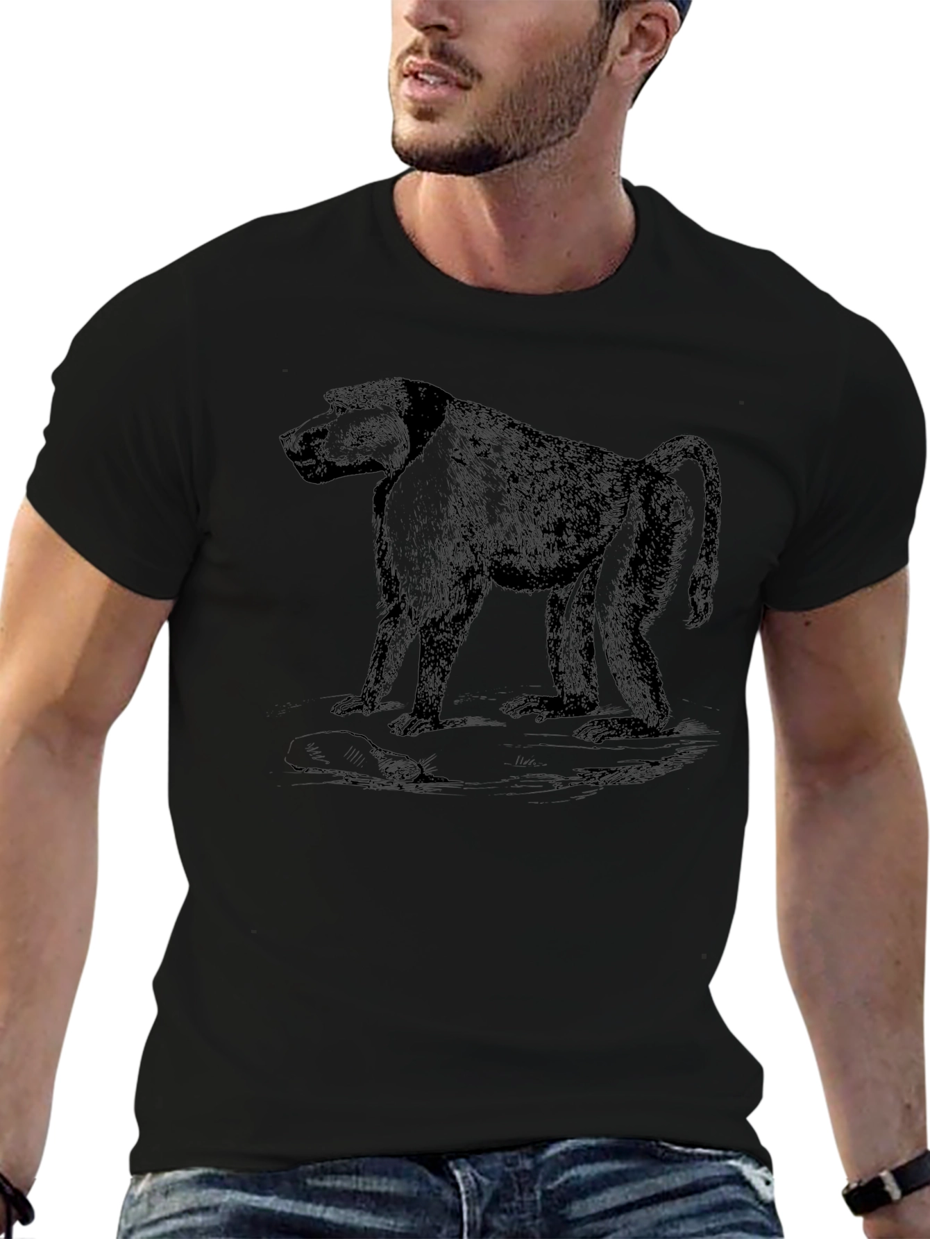 Black Baboon Graphic Tee