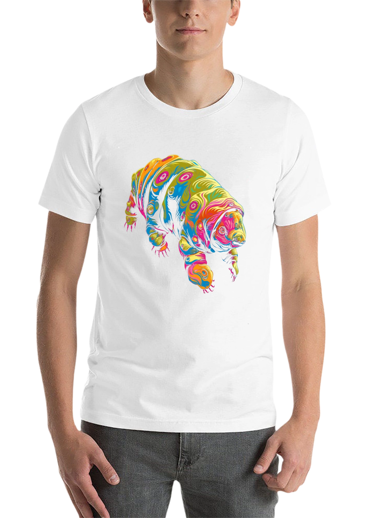 Psychedelic Tardigrade Graphic T-Shirt
