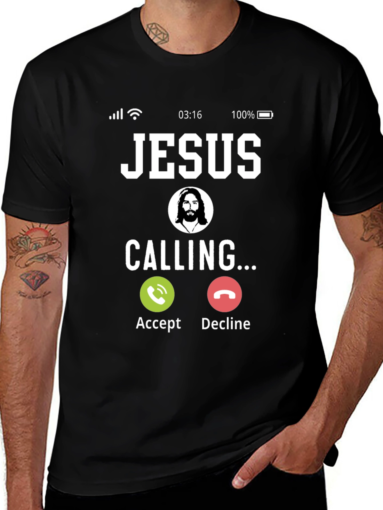 Jesus Calling T-Shirt - Religious Humor Tee