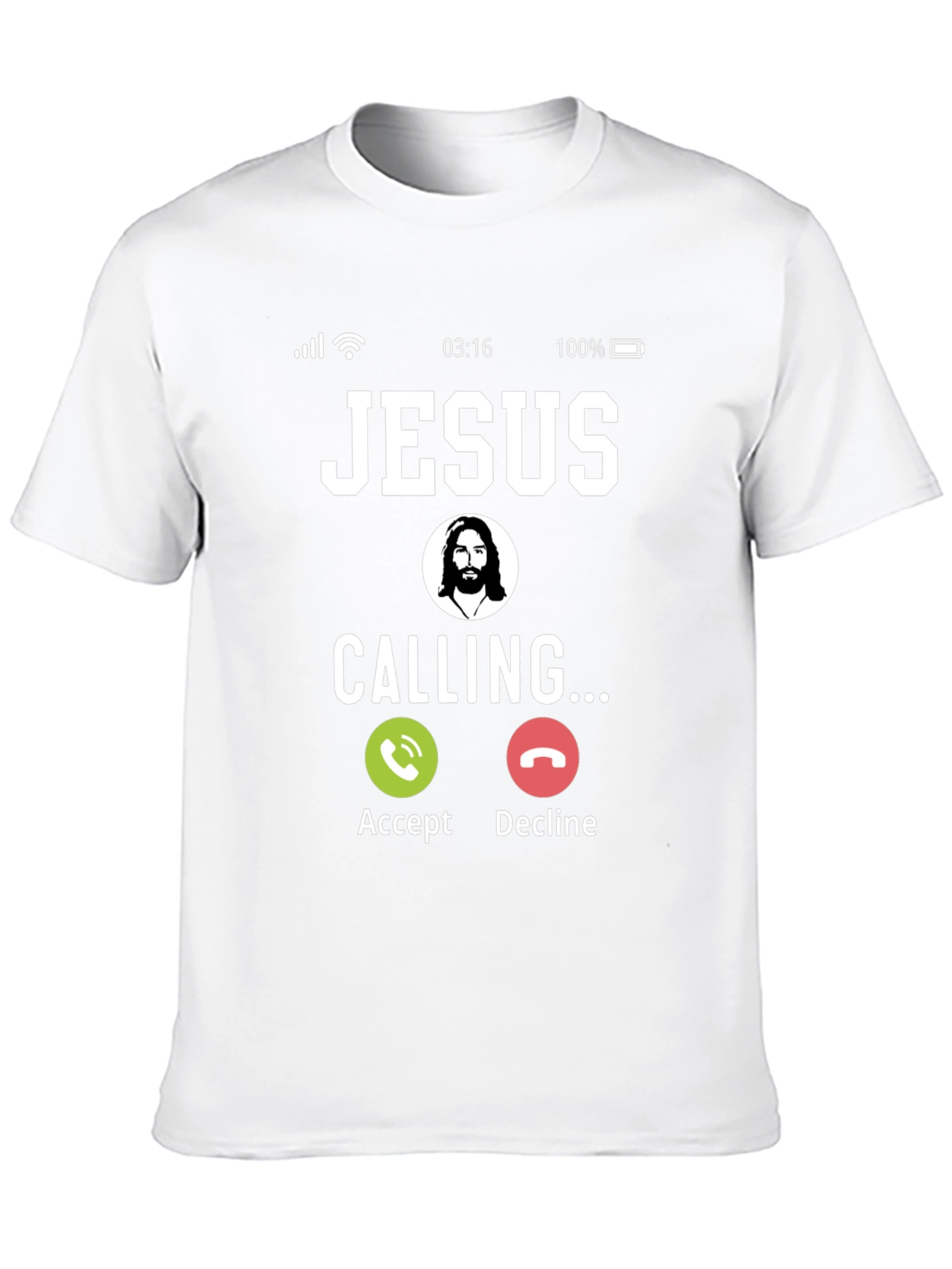 Jesus Calling T-Shirt - Religious Humor Tee