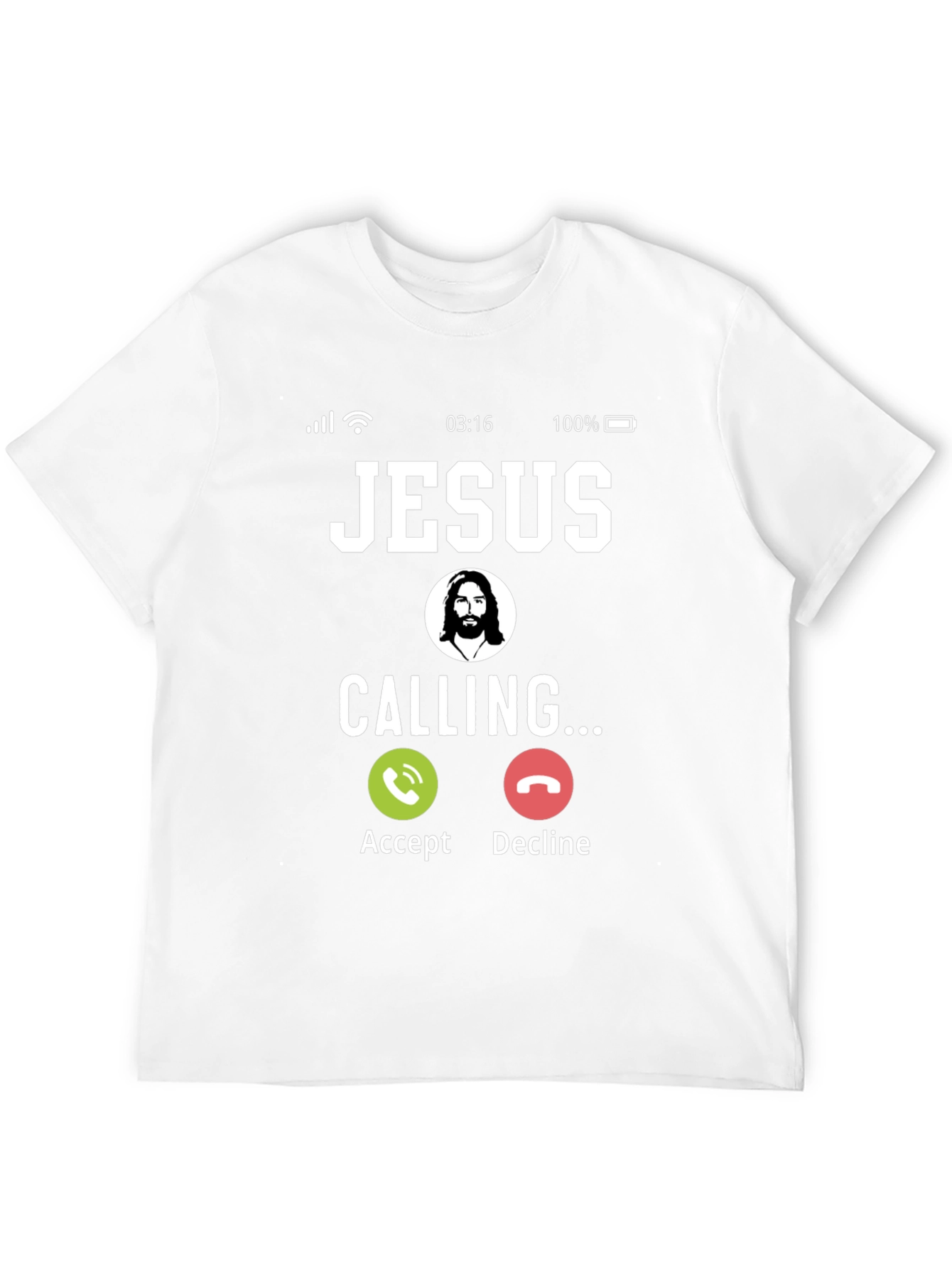 Jesus Calling T-Shirt - Religious Humor Tee
