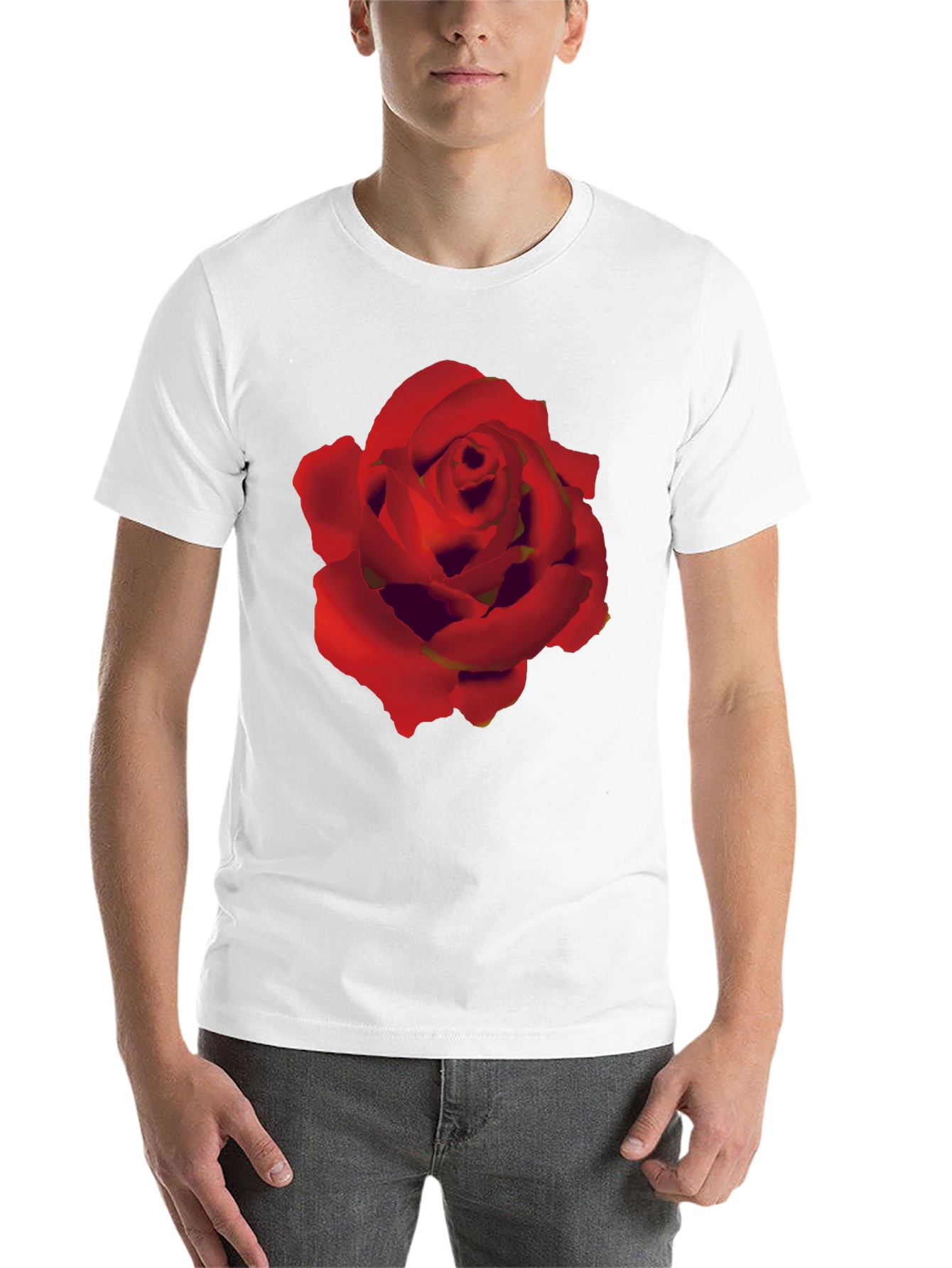 Black Rose Graphic T-Shirt