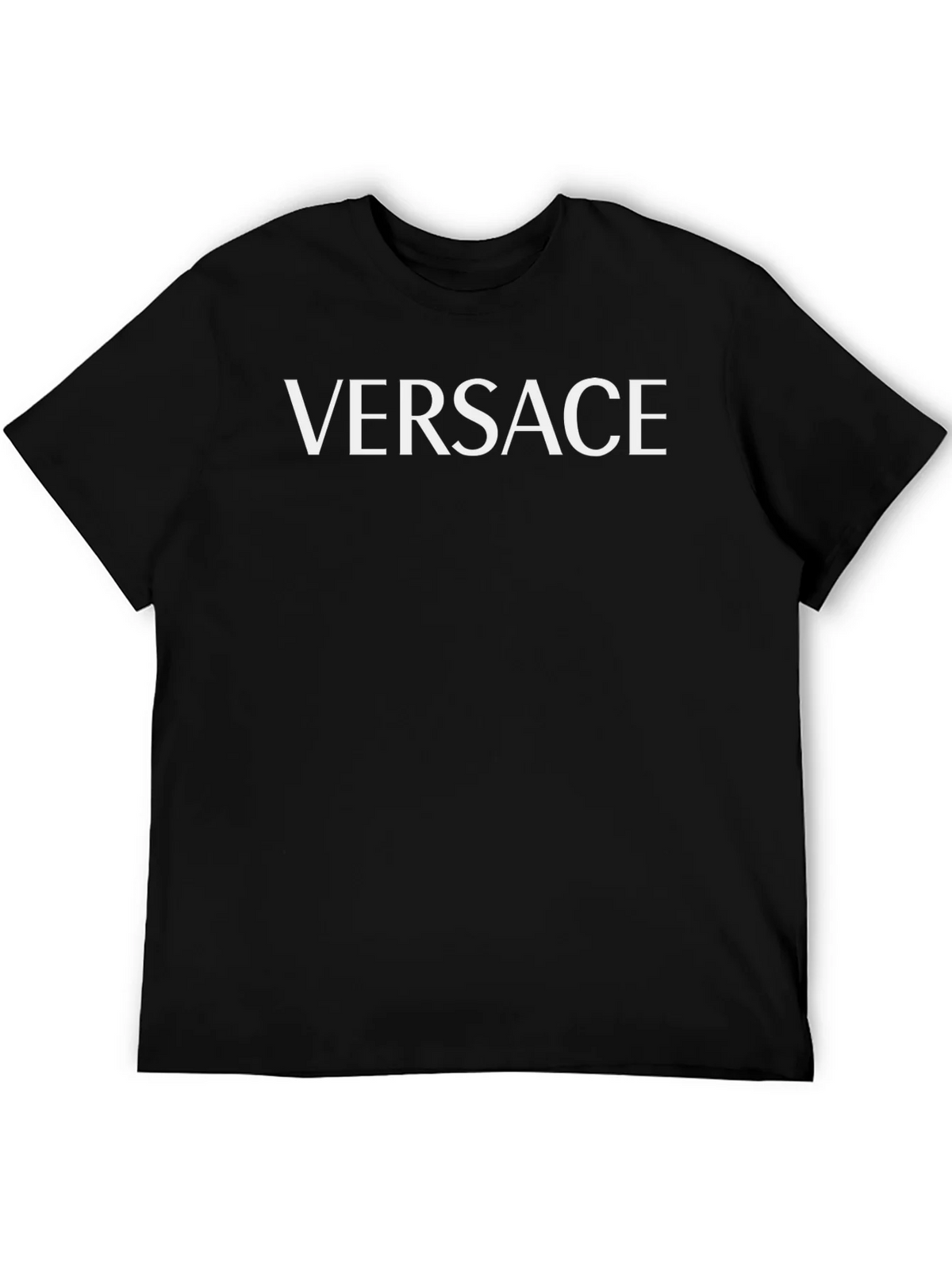 Black Versace Print Tee – Premium Style with Casual Comfort