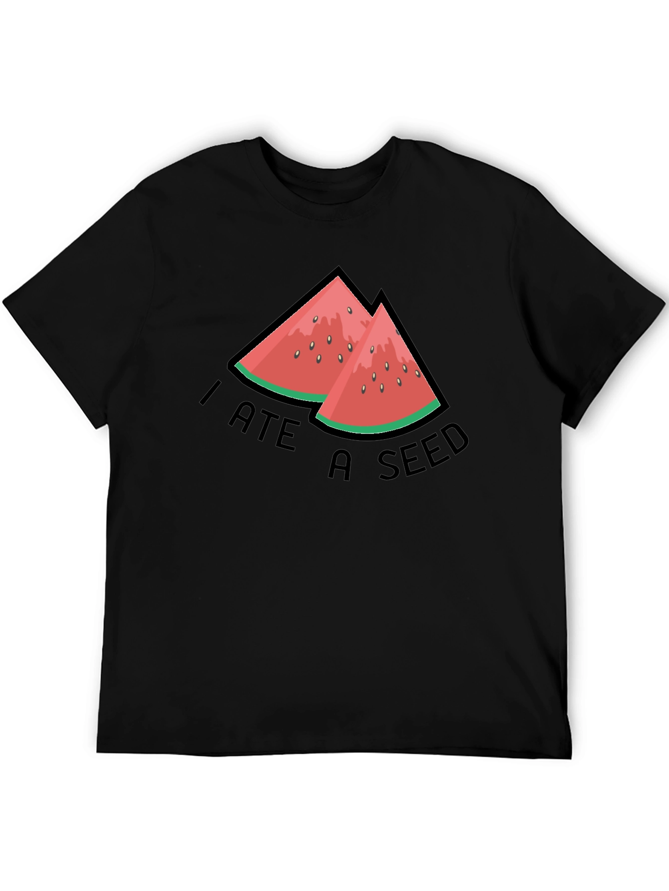 Funny Watermelon Seed T-Shirt - I Ate A Seed!