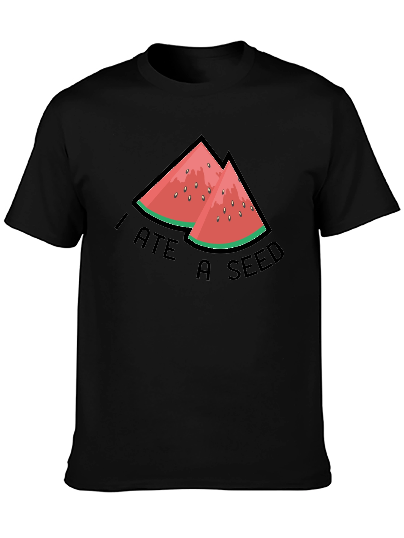 Funny Watermelon Seed T-Shirt - I Ate A Seed!