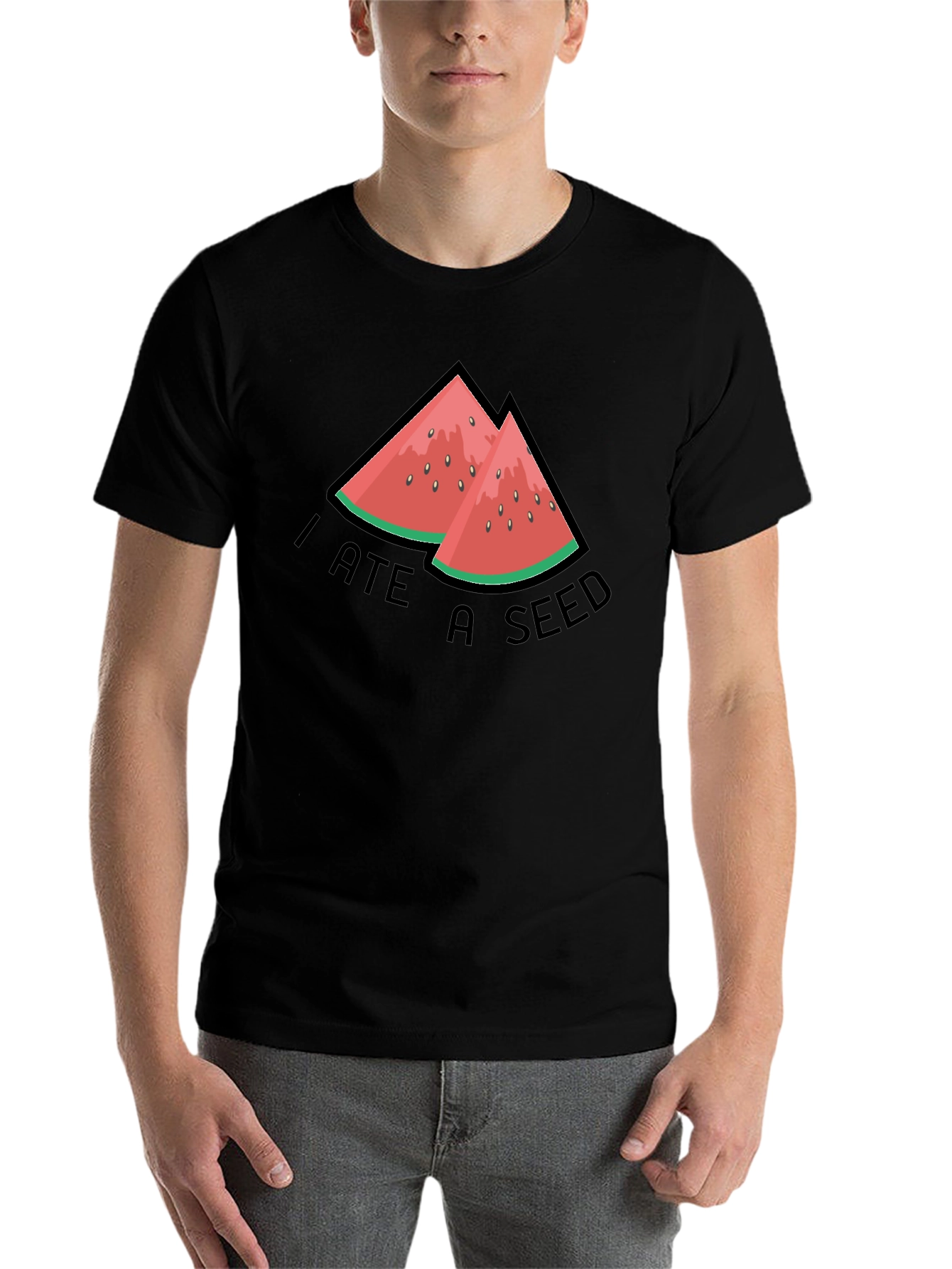 Funny Watermelon Seed T-Shirt - I Ate A Seed!