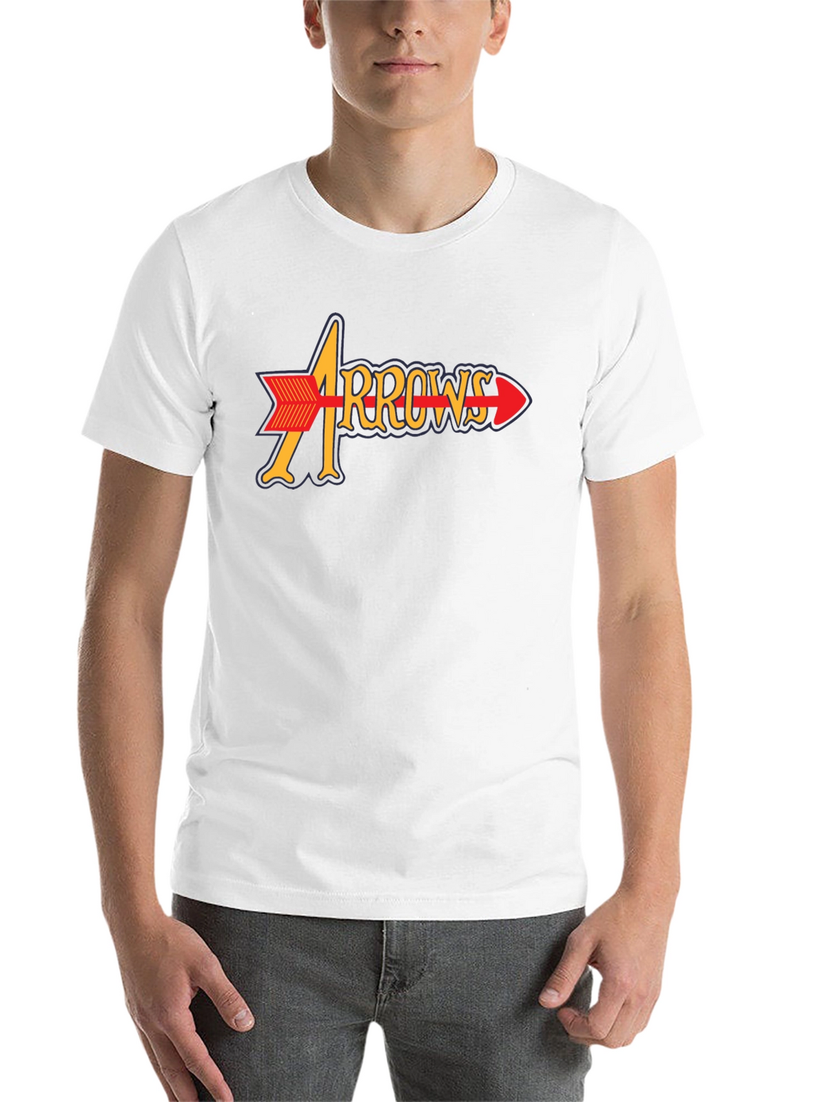 Arrows Graphic Tee - Stylish Cotton Shirt