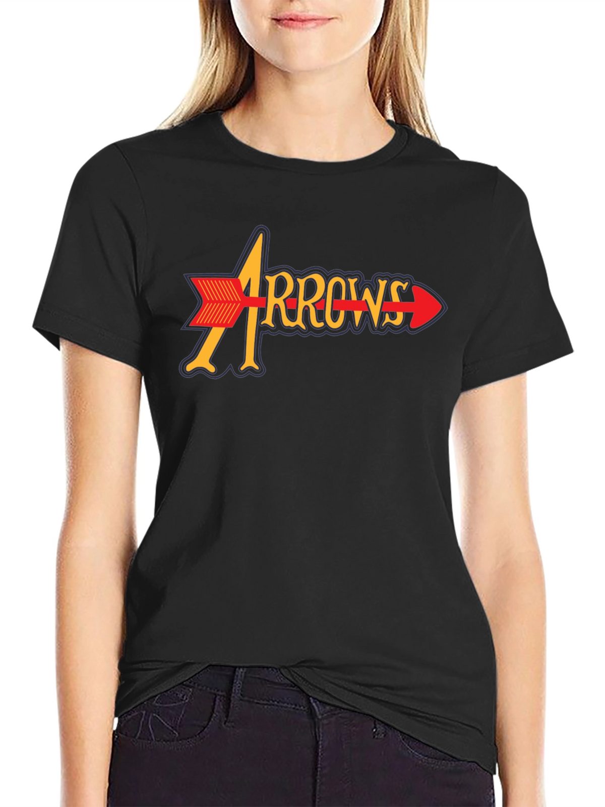 Arrows Graphic Tee - Stylish Cotton Shirt