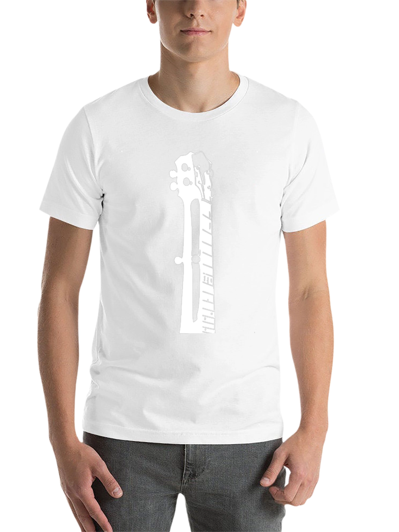 Guitar Neck Graphic T-Shirt - Music Lover Tee