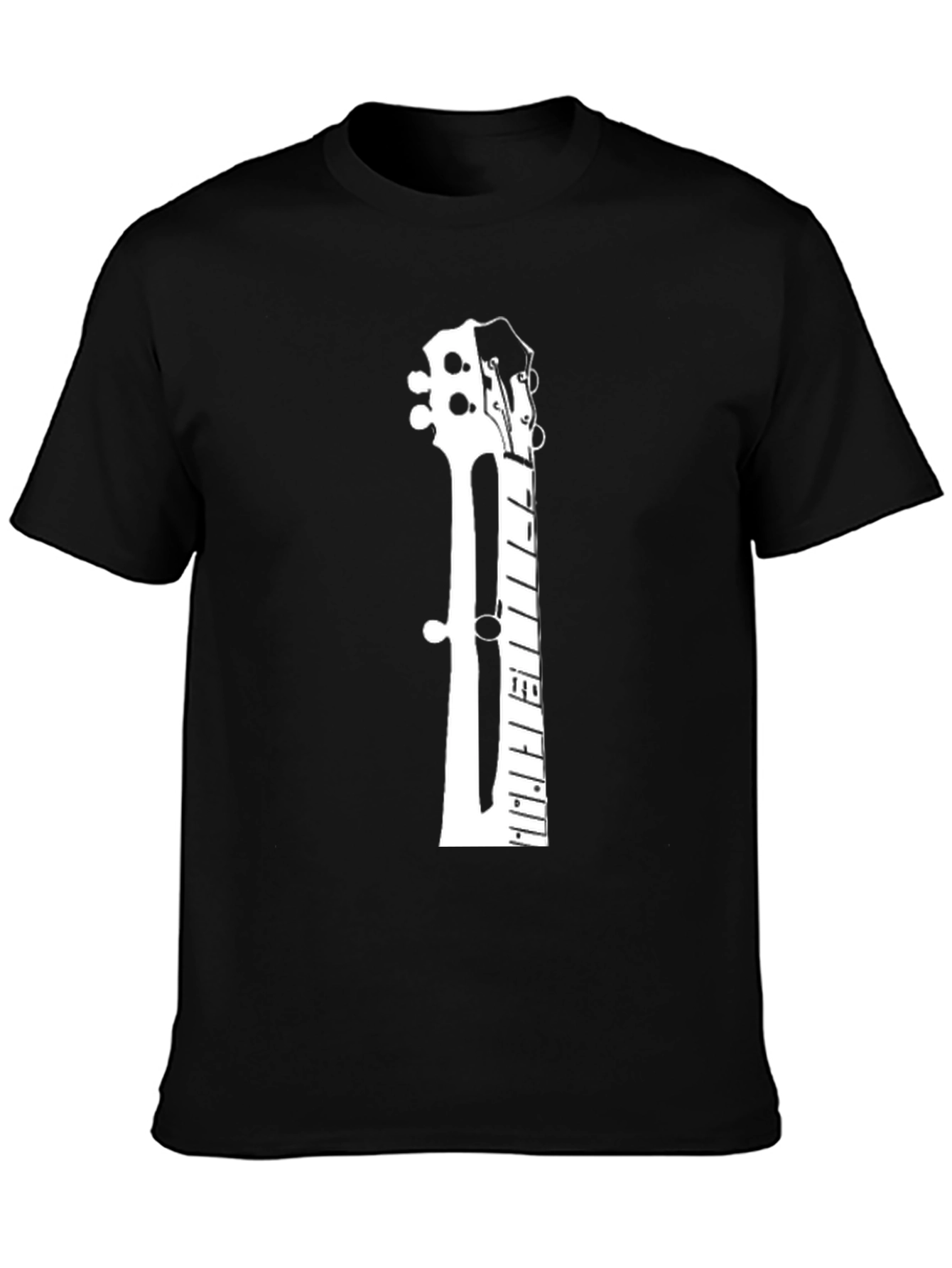 Guitar Neck Graphic T-Shirt - Music Lover Tee