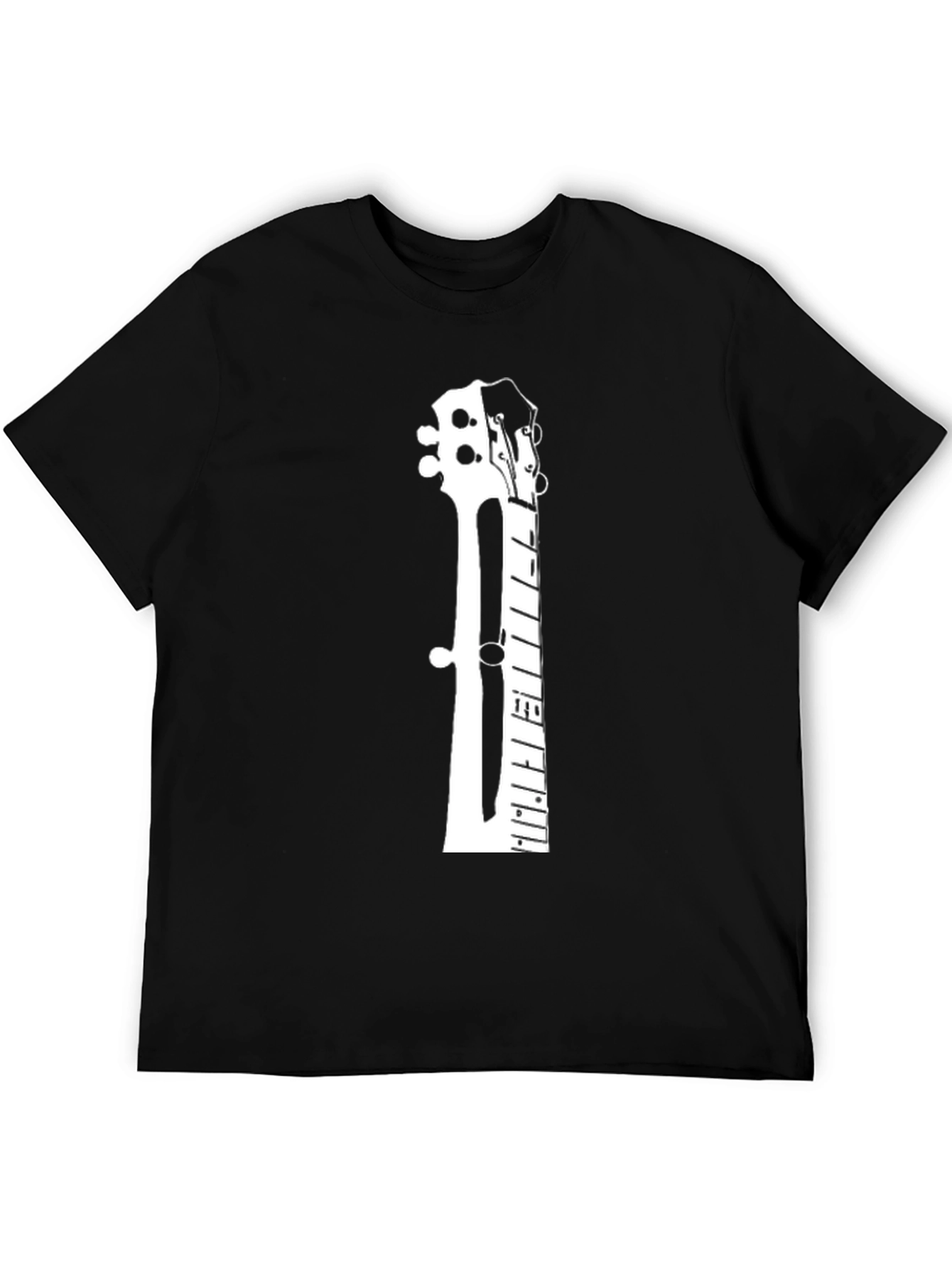 Guitar Neck Graphic T-Shirt - Music Lover Tee