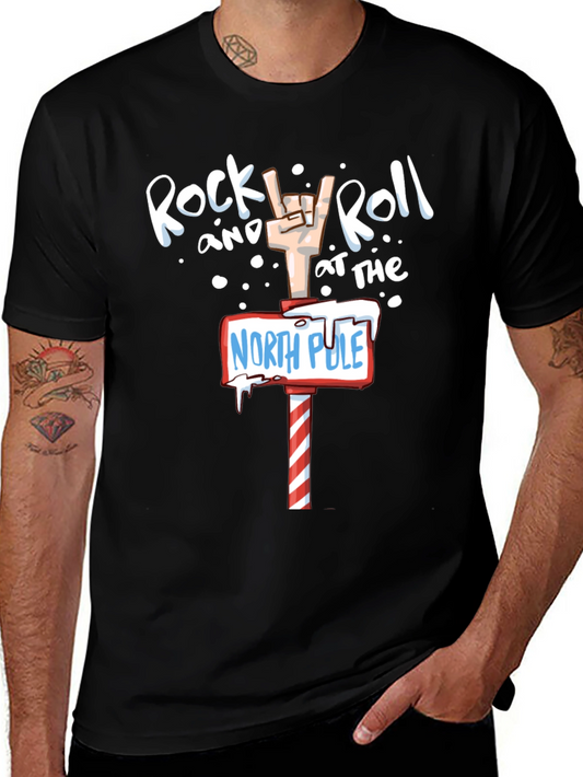 Rock and Roll at the North Pole T-Shirt